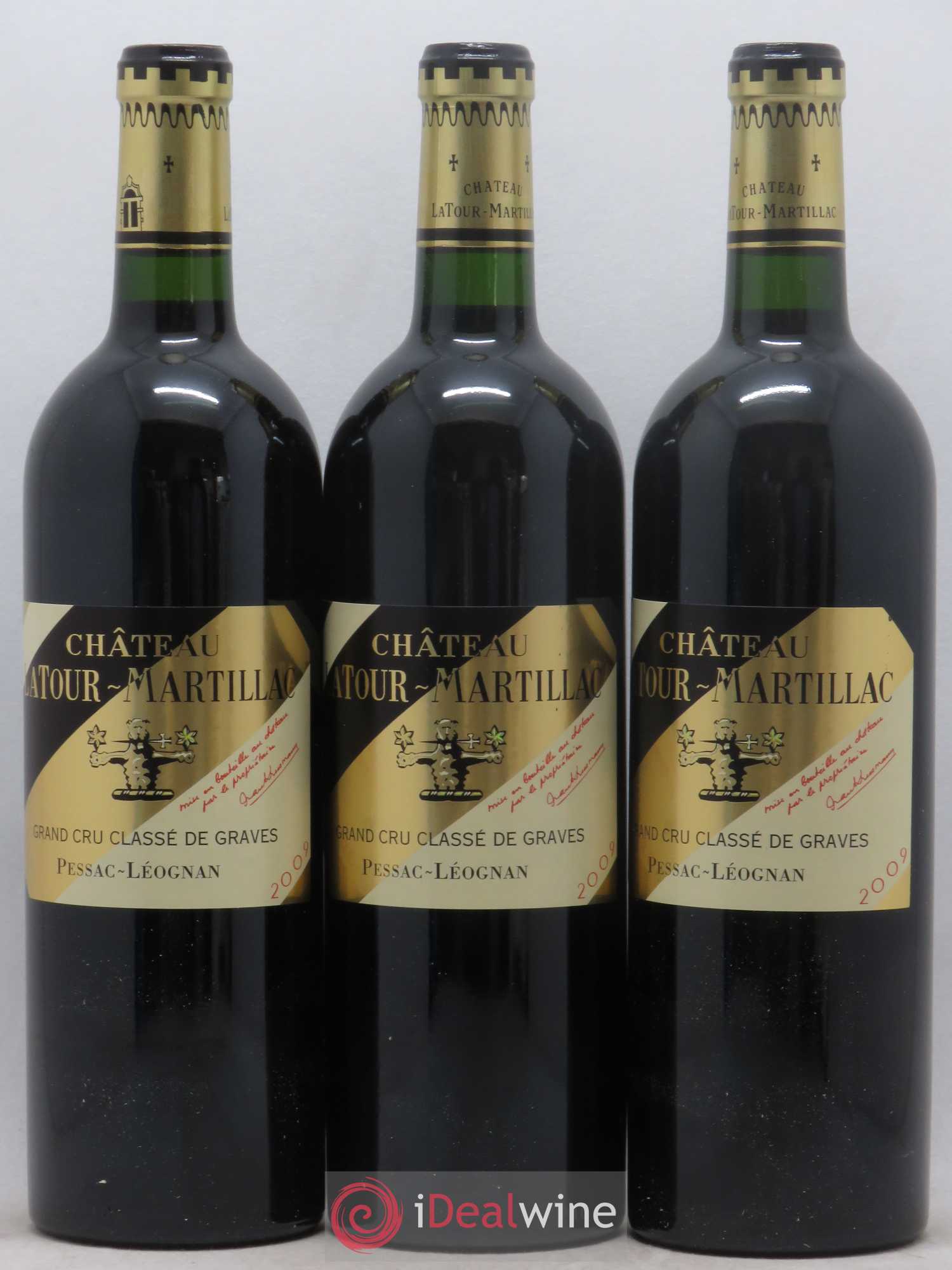 Château Latour-Martillac Cru Classé de Graves 2009 - Lot de 12 bouteilles - 2