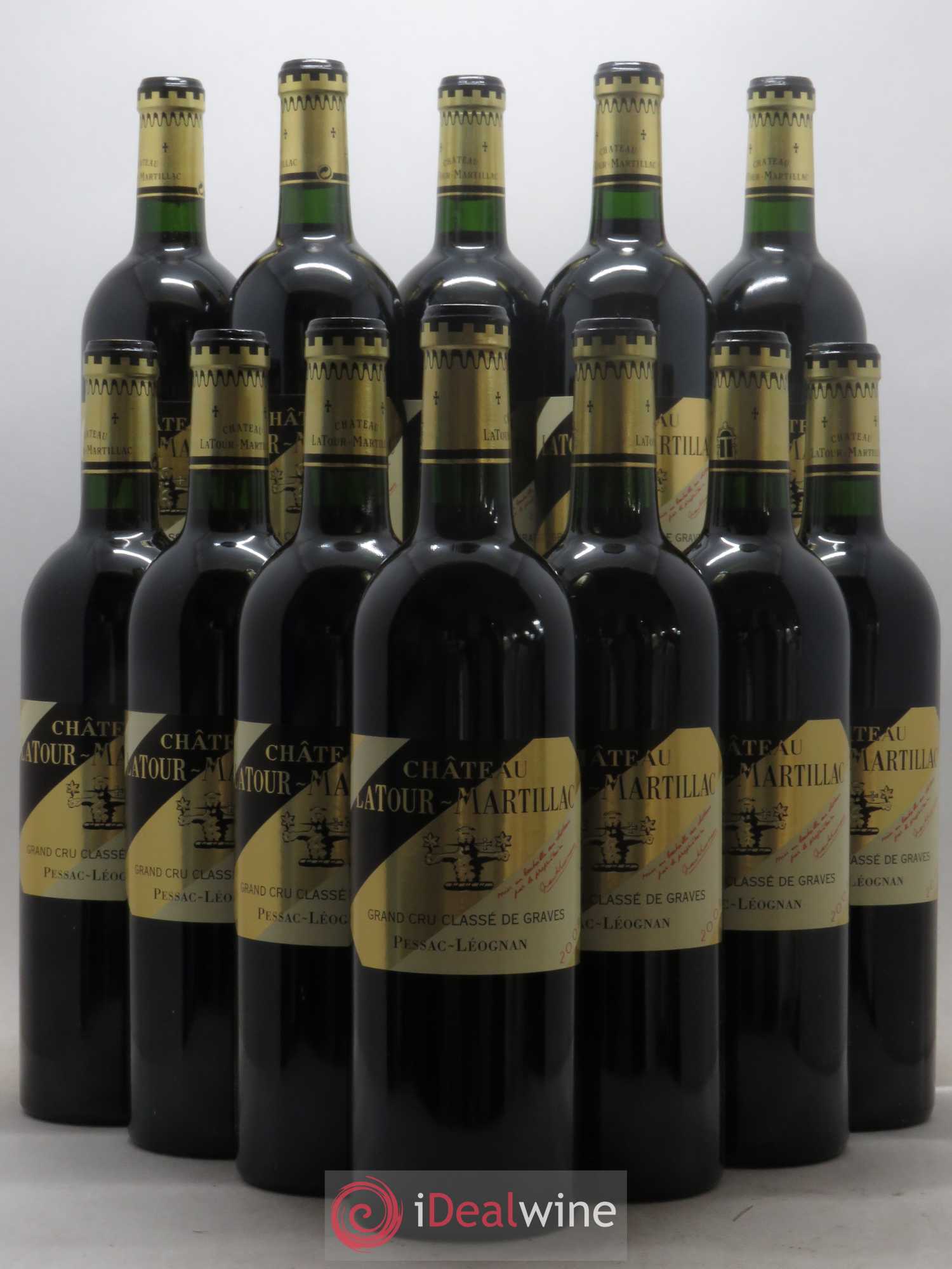 Château Latour-Martillac Cru Classé de Graves 2009 - Lot de 12 bouteilles - 0