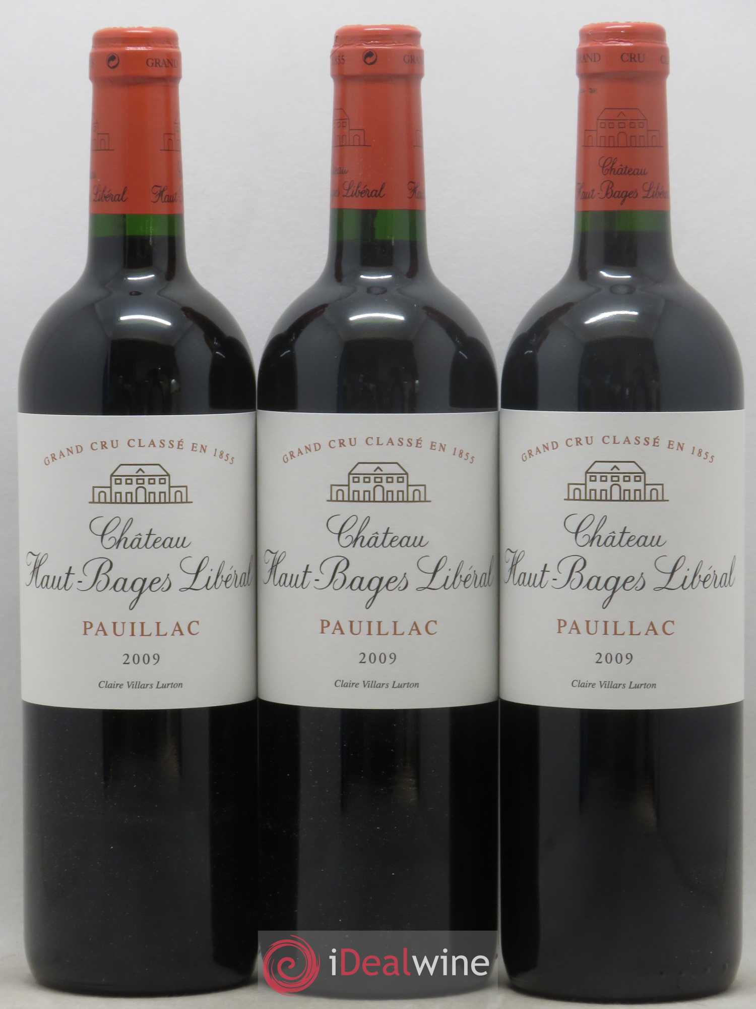 Château Haut Bages Libéral 5ème Grand Cru Classé 2009 - Lot de 12 bouteilles - 3