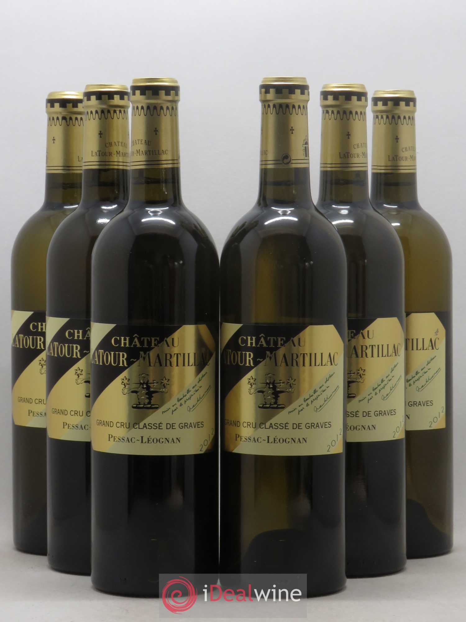 Château Latour-Martillac Cru Classé de Graves 2012 - Lot de 6 bouteilles - 0