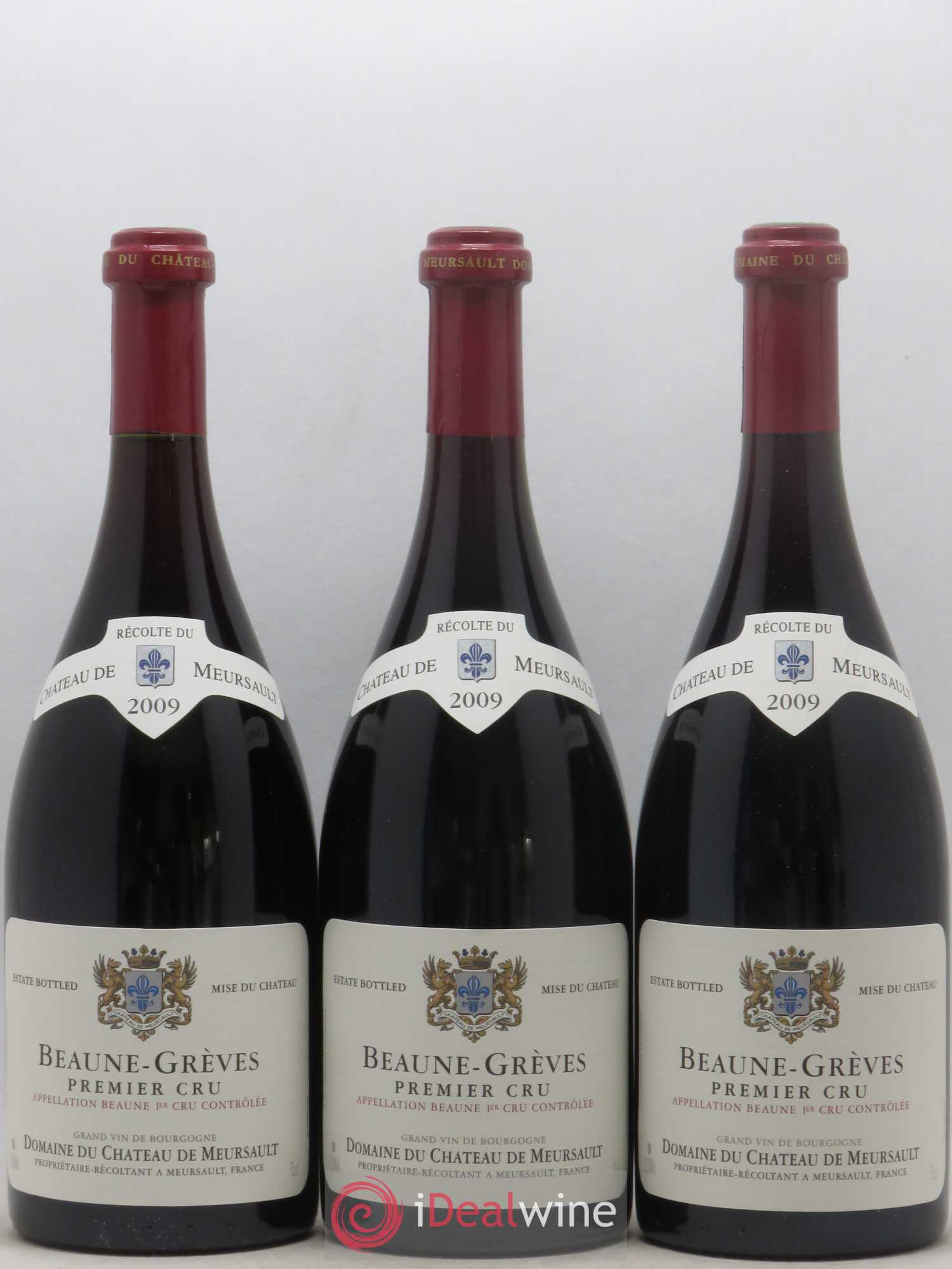 Beaune 1er Cru Grèves Château de Meursault 2009 - Posten von 12 Flaschen - 4