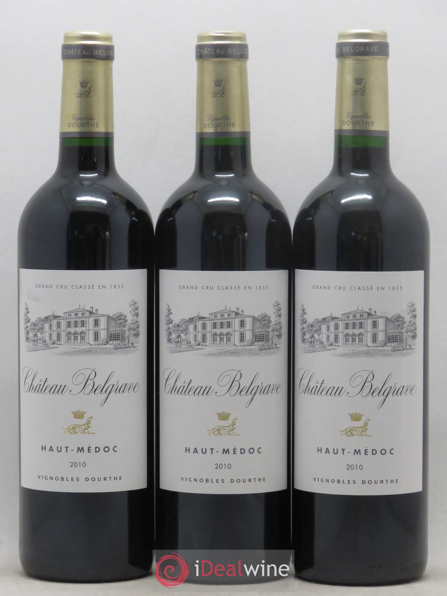 Château Belgrave 5ème Grand Cru Classé 2010 - Lot de 12 bouteilles - 3