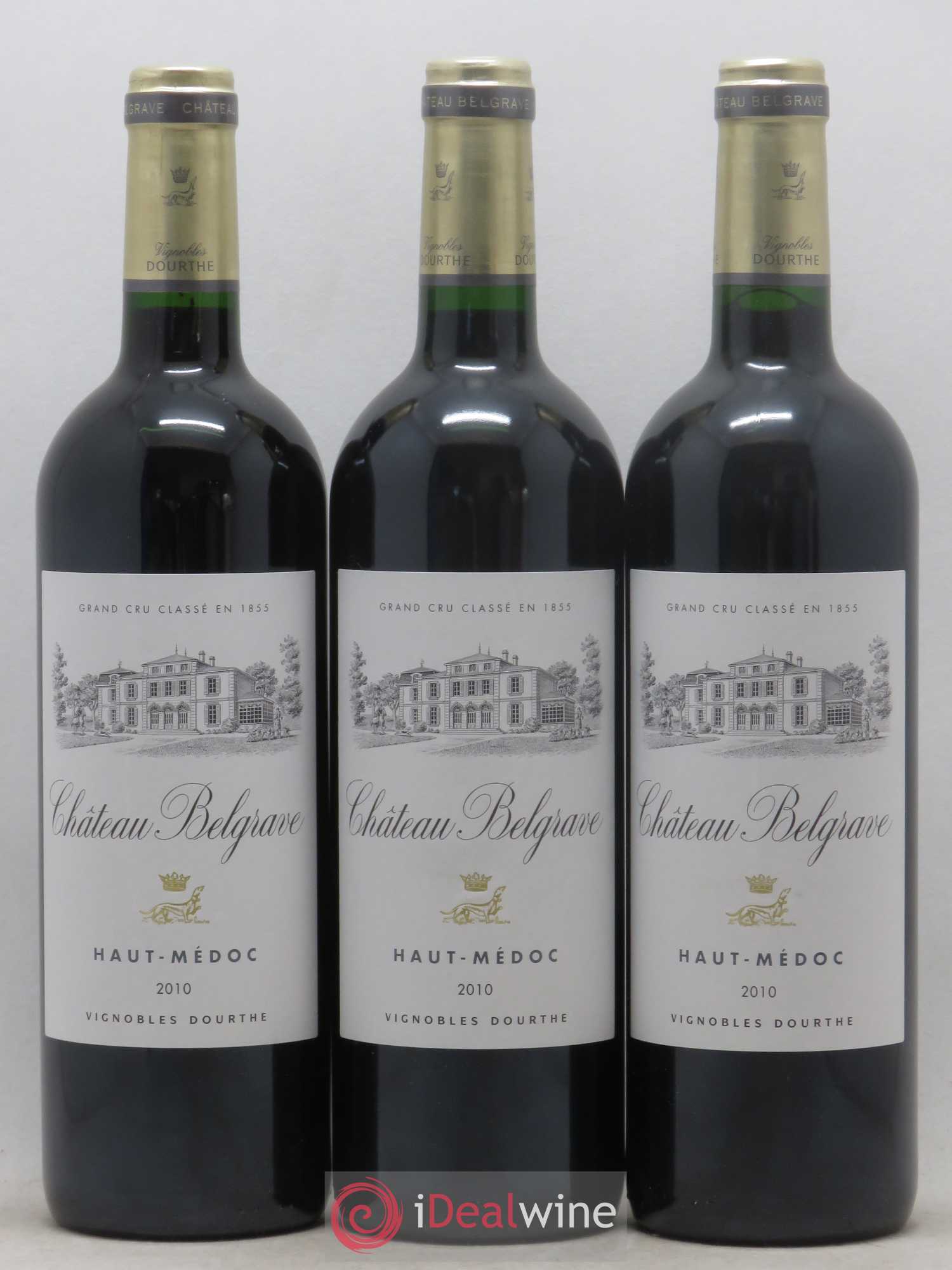 Château Belgrave 5ème Grand Cru Classé 2010 - Lot de 12 bouteilles - 4