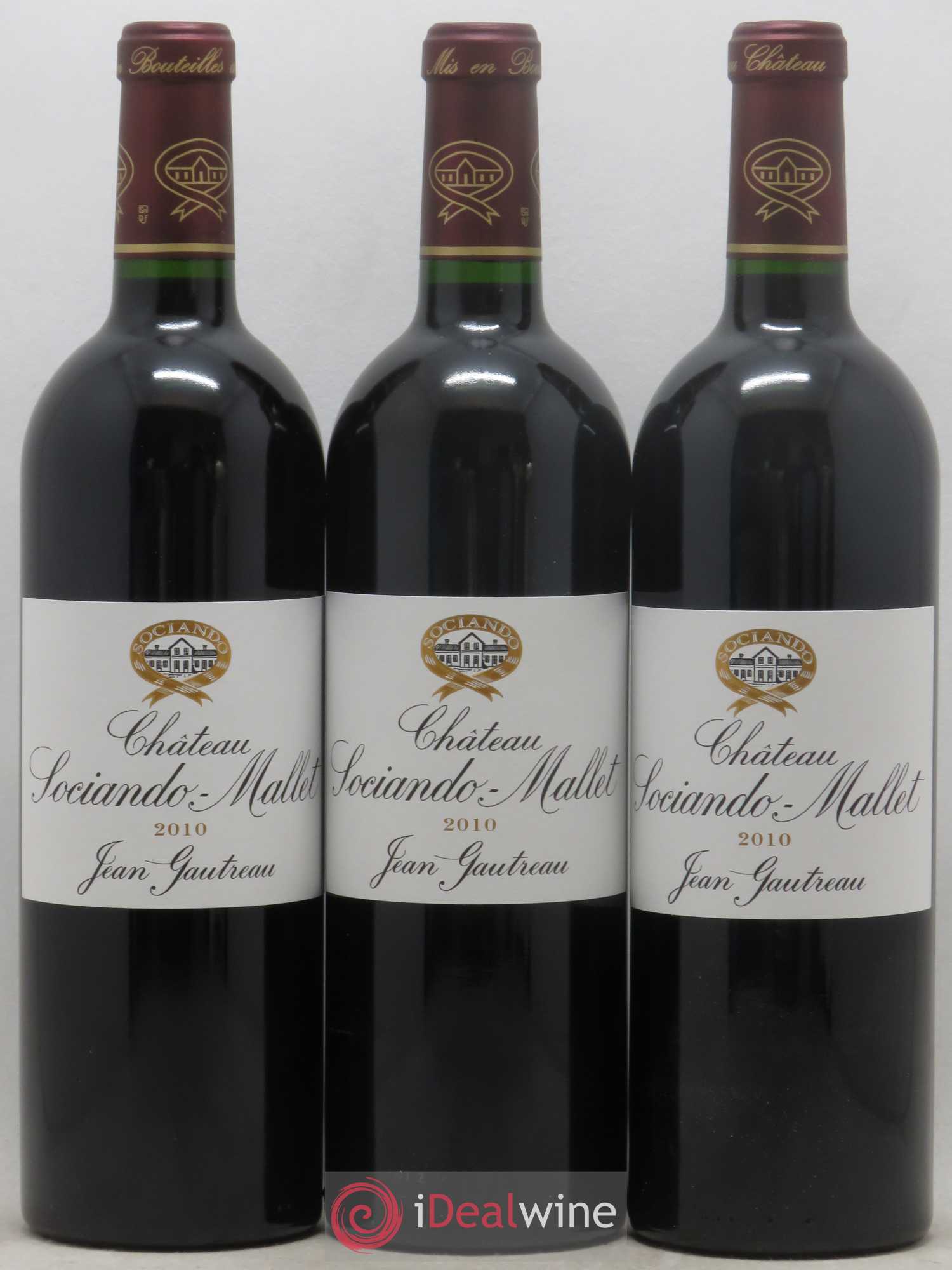 Château Sociando Mallet 2010 - Lot de 12 bouteilles - 3