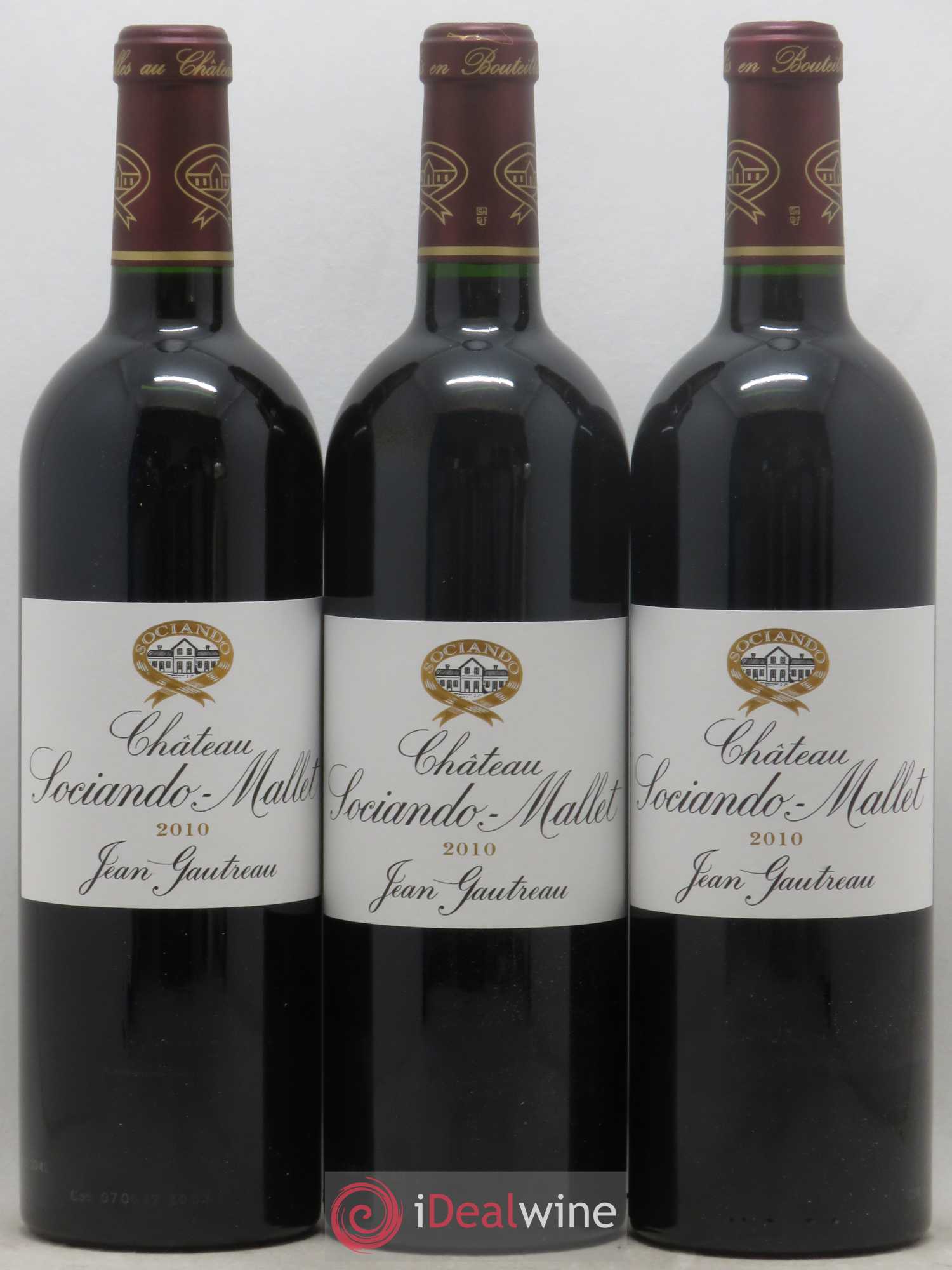 Château Sociando Mallet 2010 - Lot de 12 bouteilles - 4