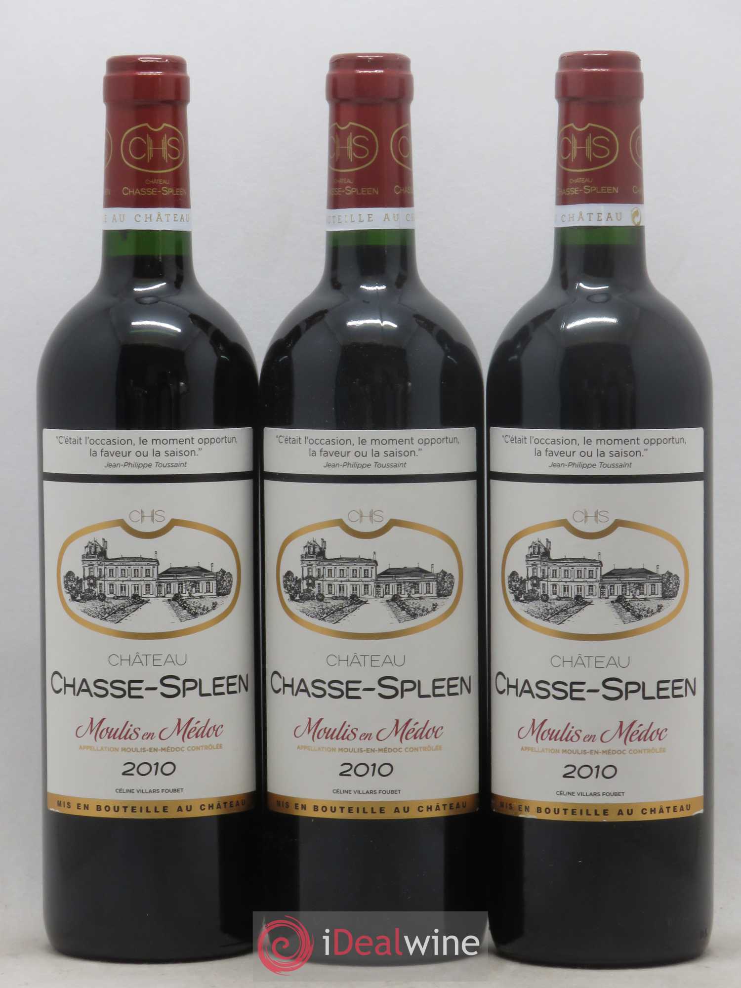 Château Chasse Spleen 2010 - Lot de 12 bouteilles - 3