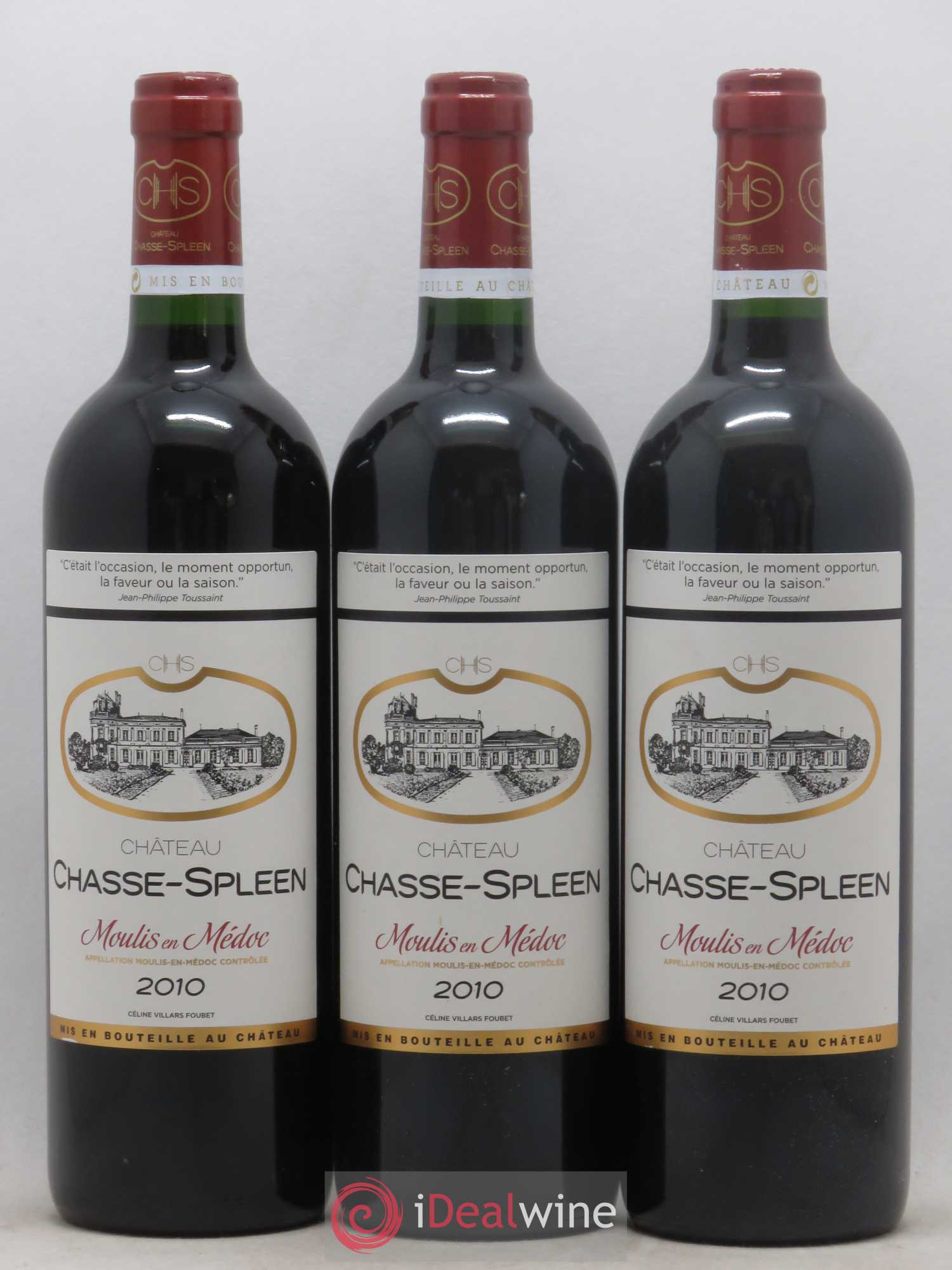 Château Chasse Spleen 2010 - Lot de 12 bouteilles - 4