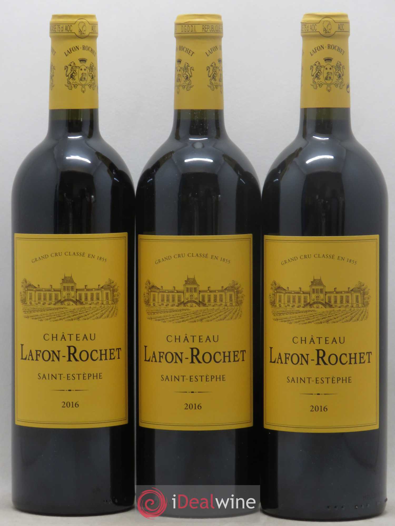 Château Lafon Rochet 4ème Grand Cru Classé 2016 - Lot de 12 bouteilles - 1