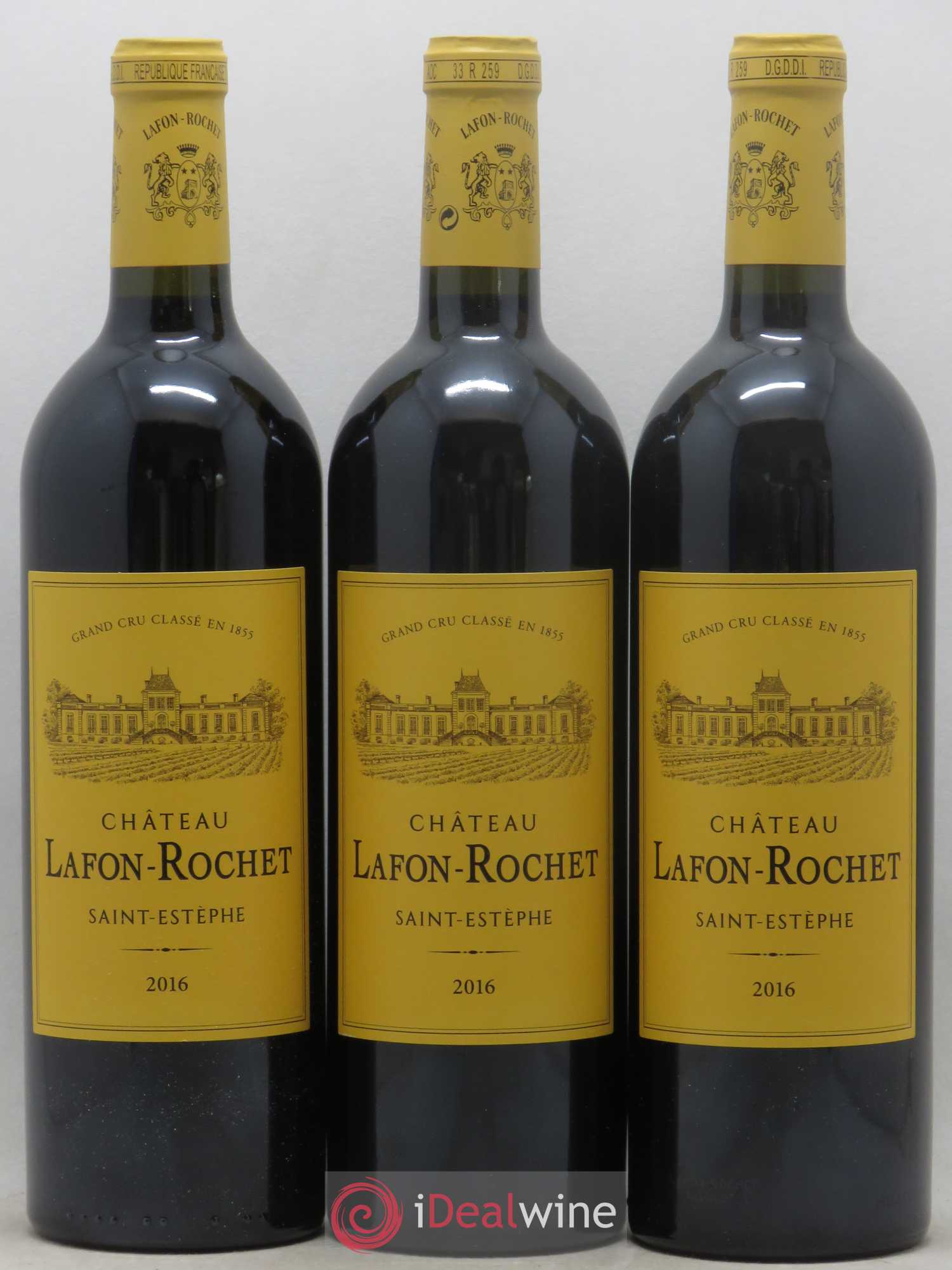 Château Lafon Rochet 4ème Grand Cru Classé 2016 - Lot de 12 bouteilles - 3