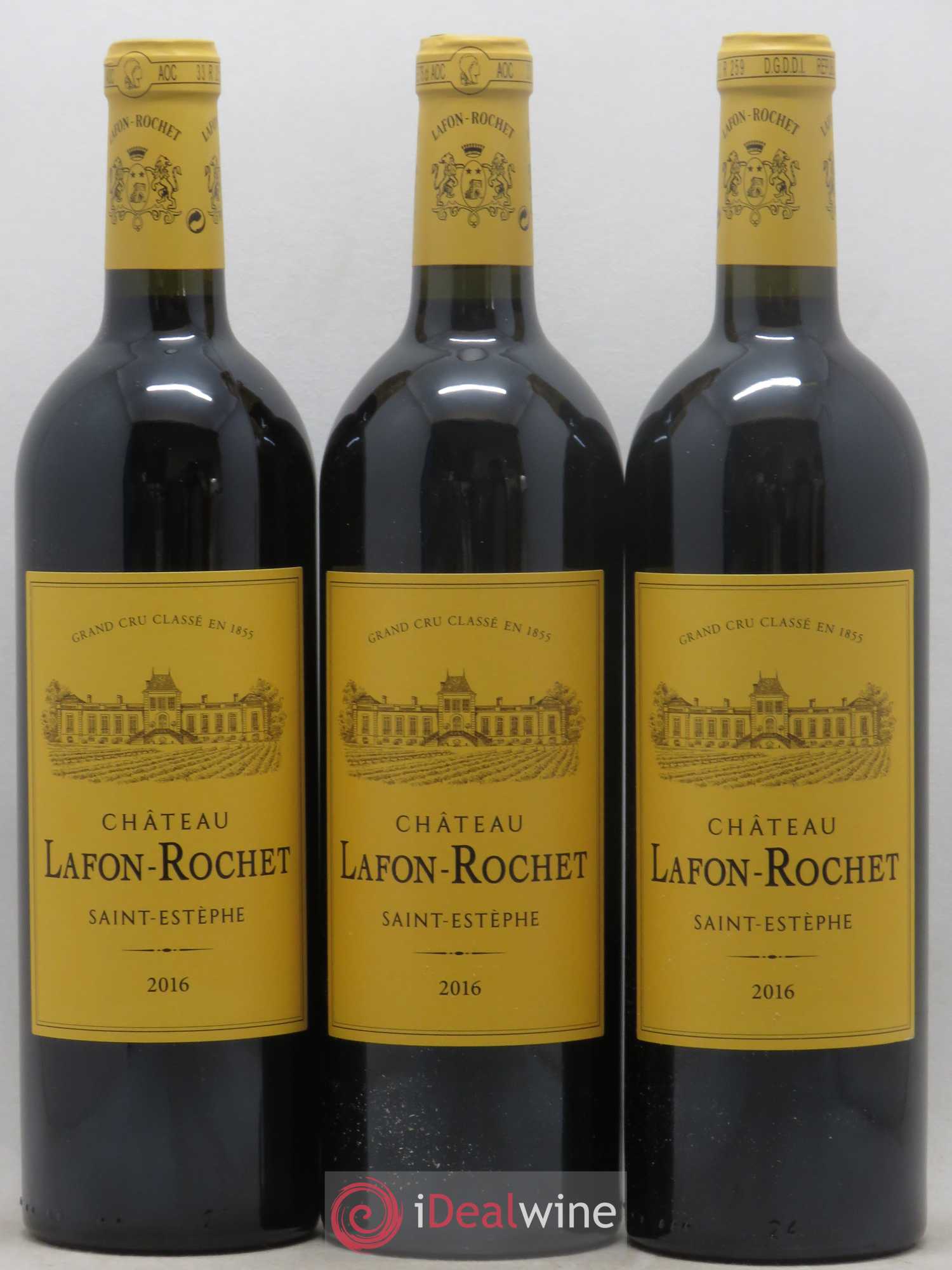 Château Lafon Rochet 4ème Grand Cru Classé 2016 - Lot de 12 bouteilles - 4