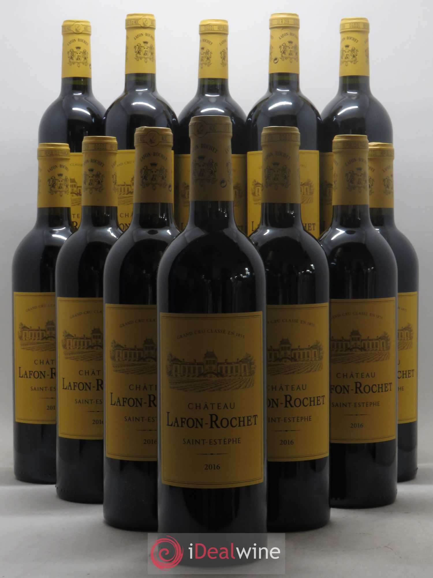 Château Lafon Rochet 4ème Grand Cru Classé 2016 - Lot de 12 bouteilles - 0