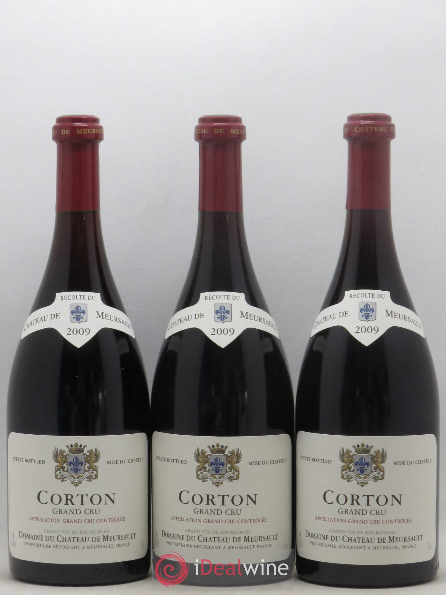 Corton Grand Cru Château de Meursault 2009 - Lot de 6 bouteilles - 2
