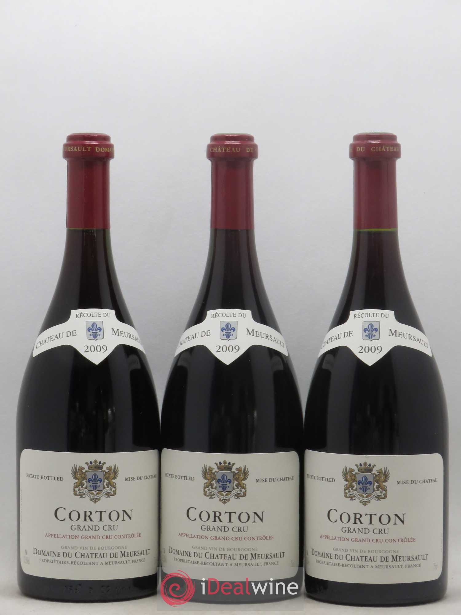 Corton Grand Cru Château de Meursault 2009 - Lot de 6 bouteilles - 2
