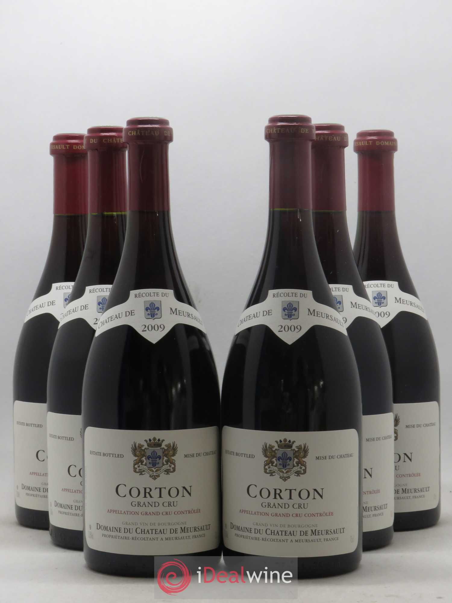 Corton Grand Cru Château de Meursault 2009 - Lot de 6 bouteilles - 0
