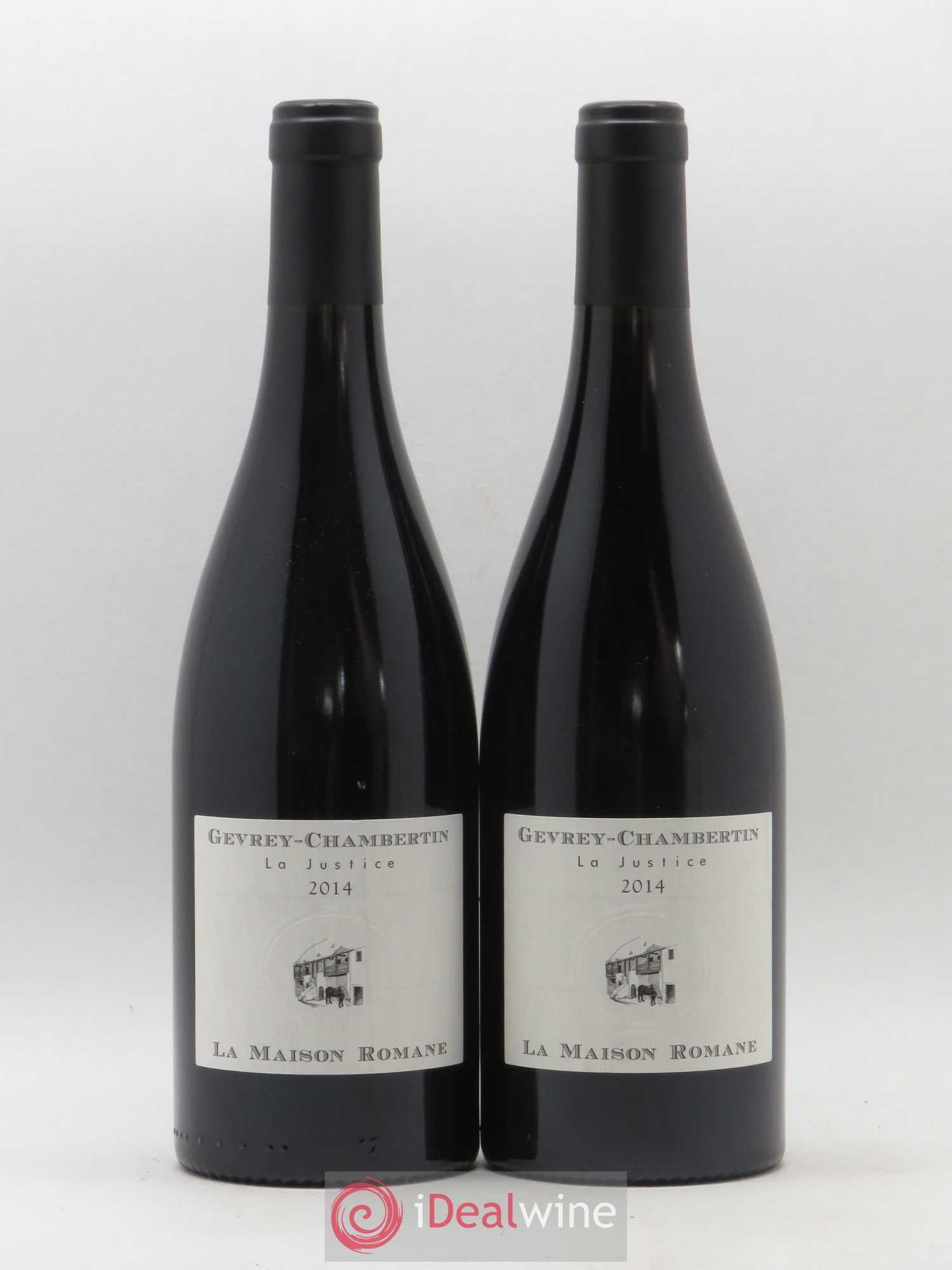 Gevrey-Chambertin La Justice La Maison Romane 2014 - Lot de 2 bouteilles - 0