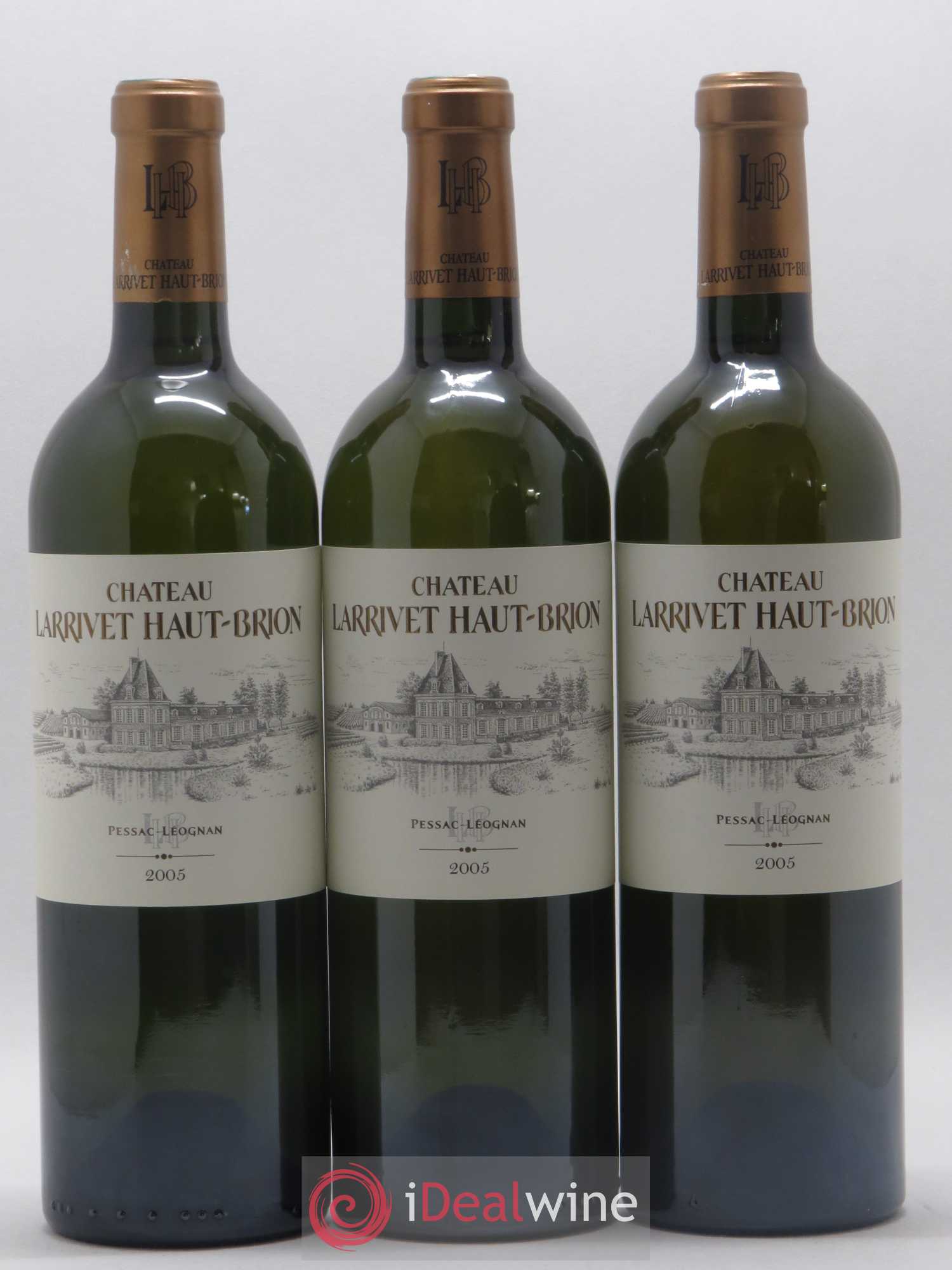 Château Larrivet Haut-Brion 2005 - Lot de 12 bouteilles - 2