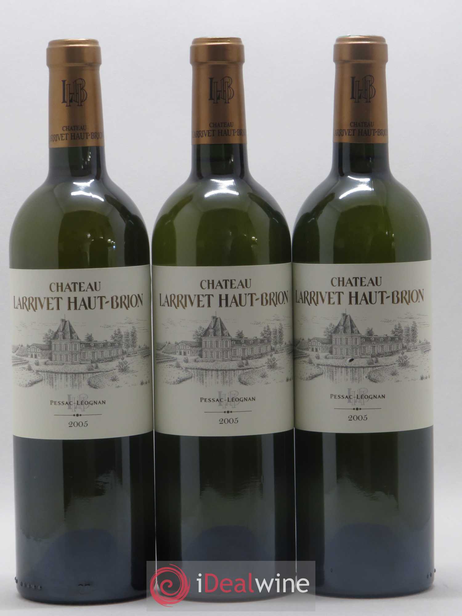 Château Larrivet Haut-Brion 2005 - Lot de 12 bouteilles - 3