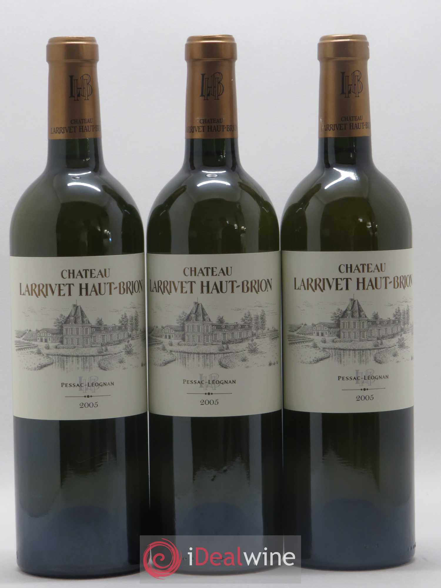 Château Larrivet Haut-Brion 2005 - Lot de 12 bouteilles - 4