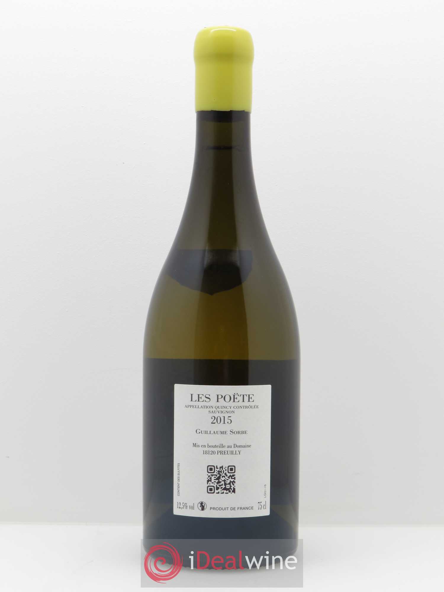 Vin de France (anciennement Quincy) Argos Les Poëte 2015 - Lot de 1 bouteille - 1