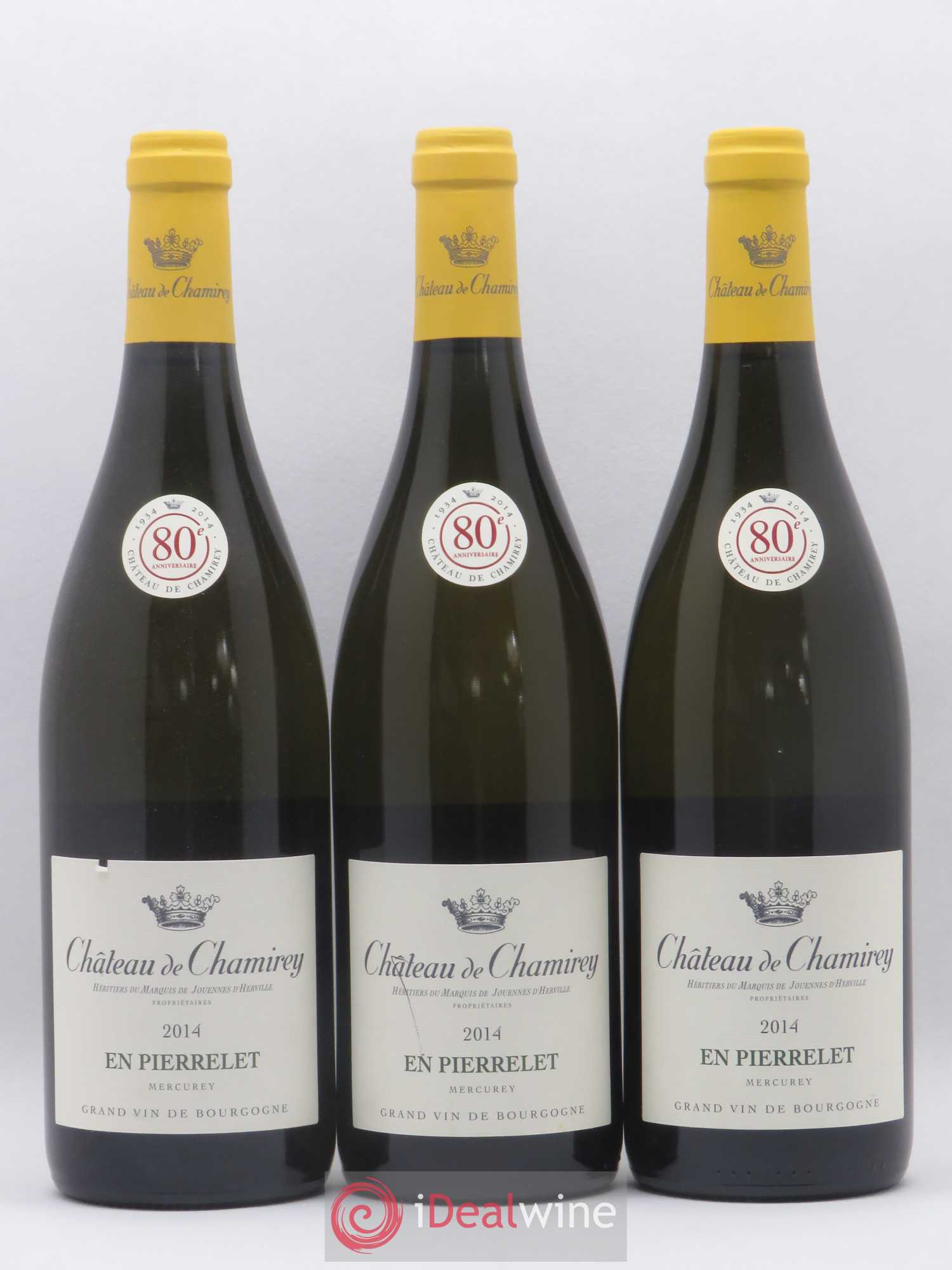 Mercurey En Pierrelet Château de Chamirey 2014 - Lot de 3 bouteilles - 0