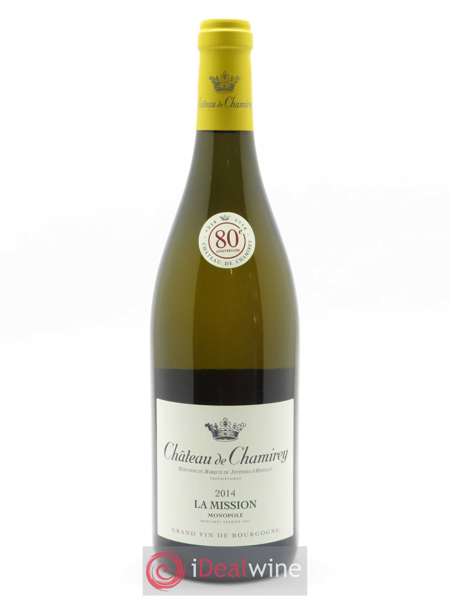 Mercurey 1er Cru La Mission Château de Chamirey 2014 - Lot de 1 bouteille - 0