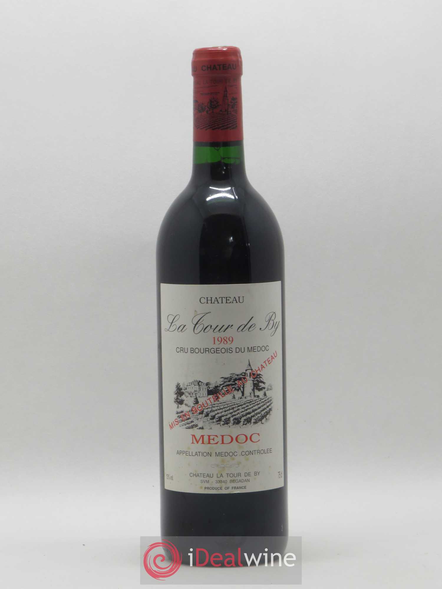 Château La Tour de By Cru Bourgeois 1989 - Lot de 1 bouteille - 0