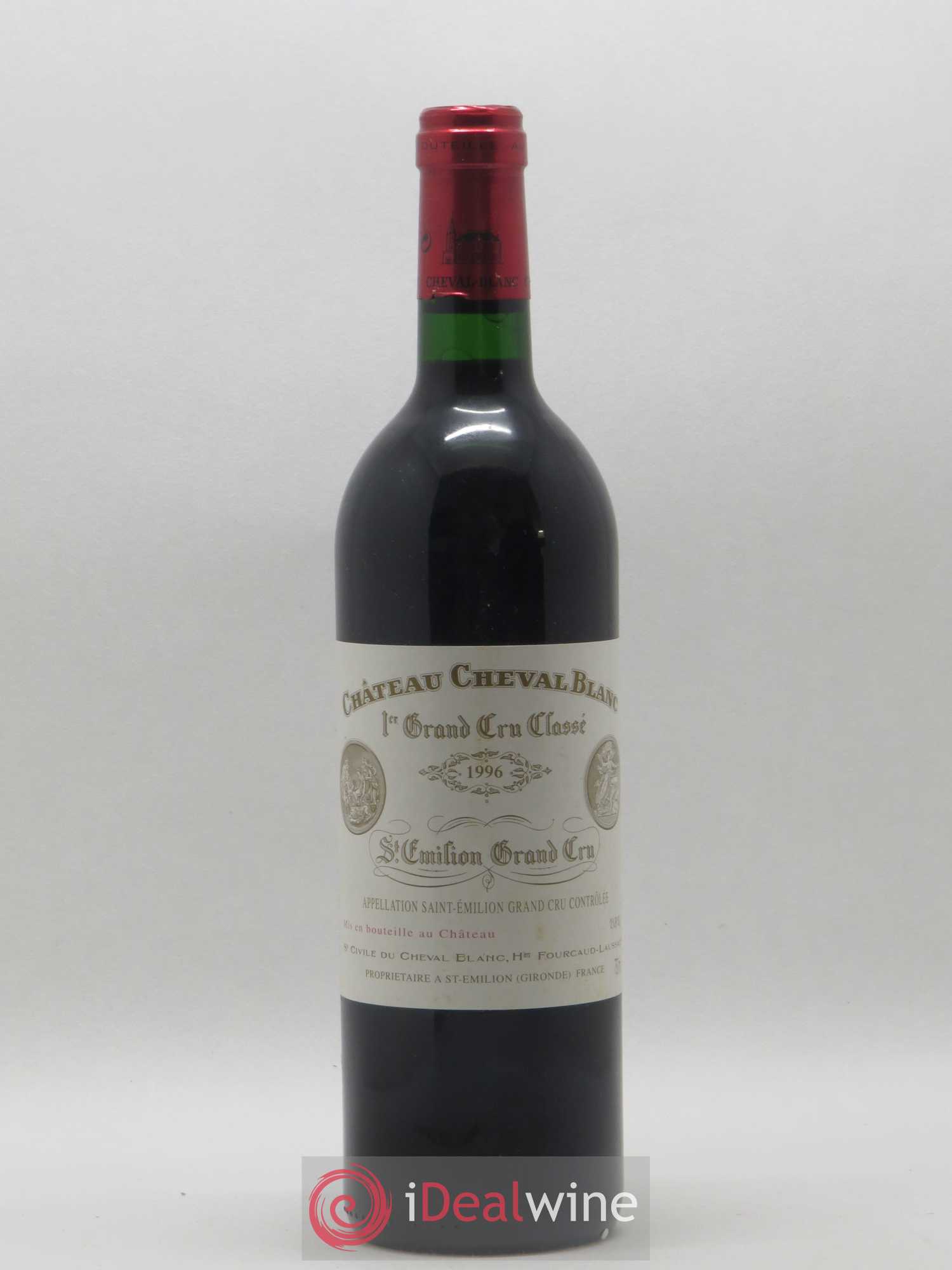 Château Cheval Blanc 1er Grand Cru Classé A 1996 - Lot de 1 bouteille - 0