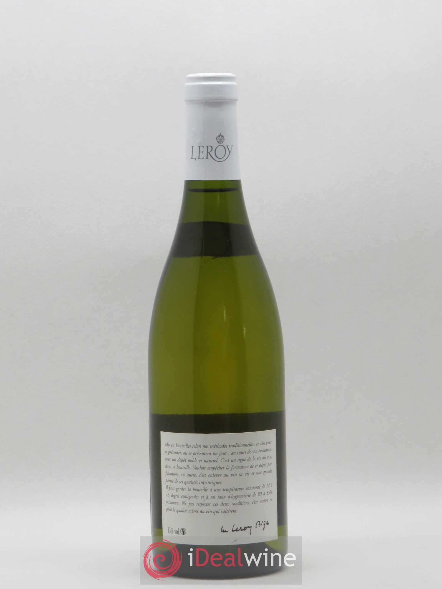 Chassagne-Montrachet 1er Cru Morgeot Leroy SA 2011 - Lot de 1 bouteille - 1