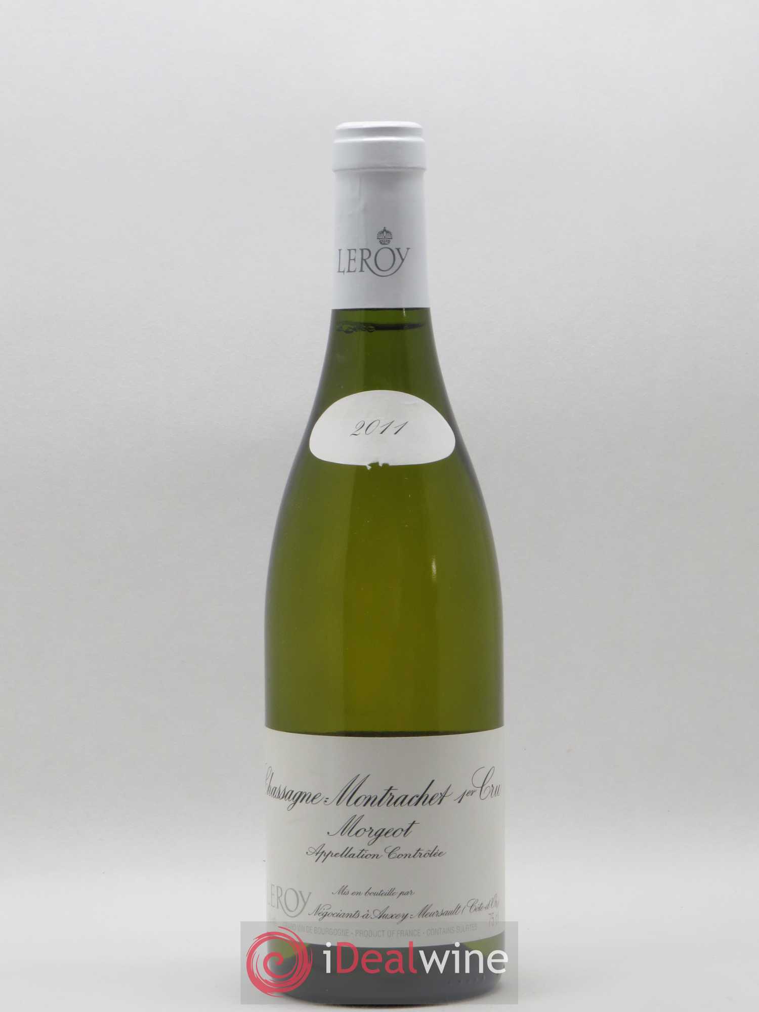 Chassagne-Montrachet 1er Cru Morgeot Leroy SA 2011 - Lot de 1 bouteille - 0