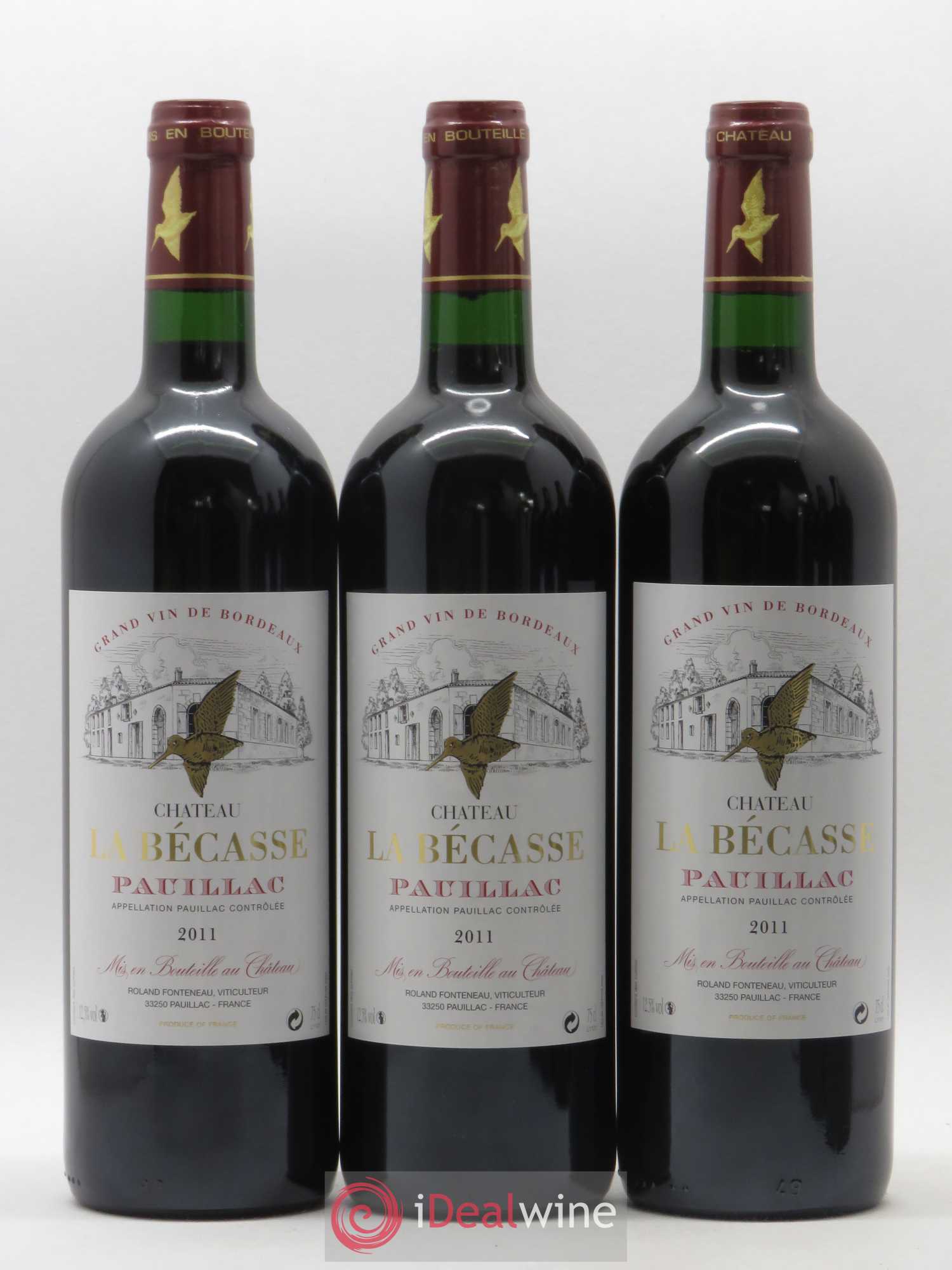 Château la Bécasse 2011 - Lot de 6 bouteilles - 1