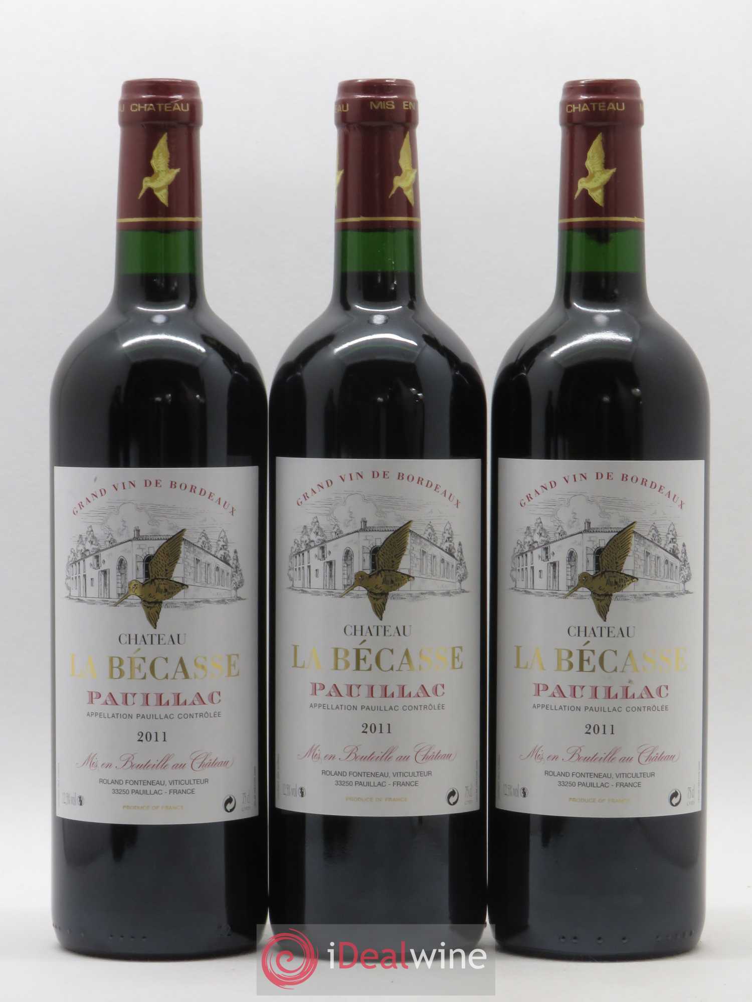 Château la Bécasse 2011 - Lot de 6 bouteilles - 2