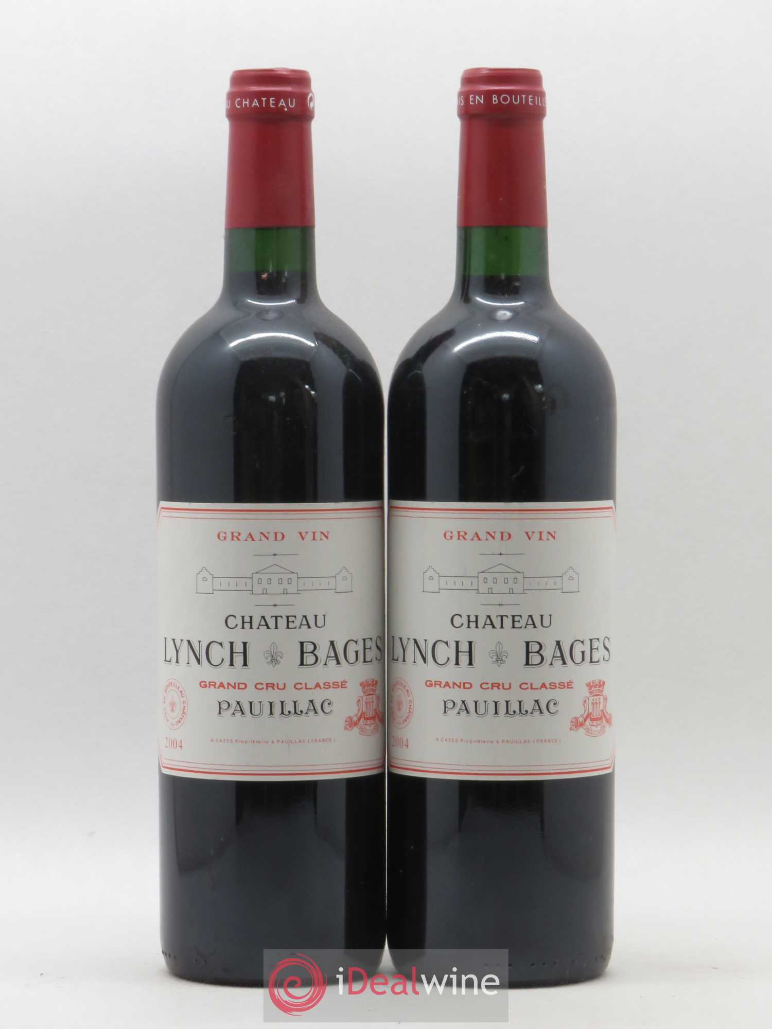 Château Lynch Bages 5ème Grand Cru Classé 2004 - Lot de 2 bouteilles - 0