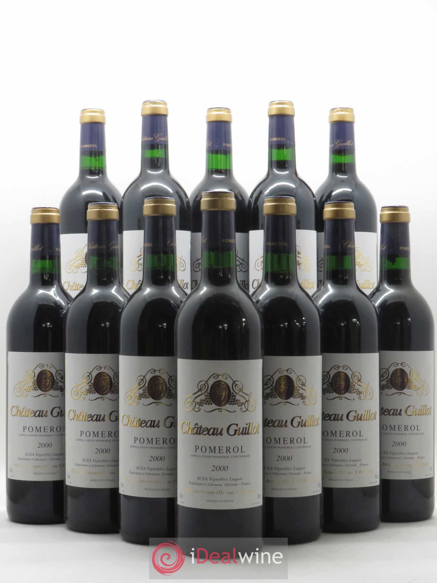 Château Guillot 2000 - Lot de 12 bouteilles - 0