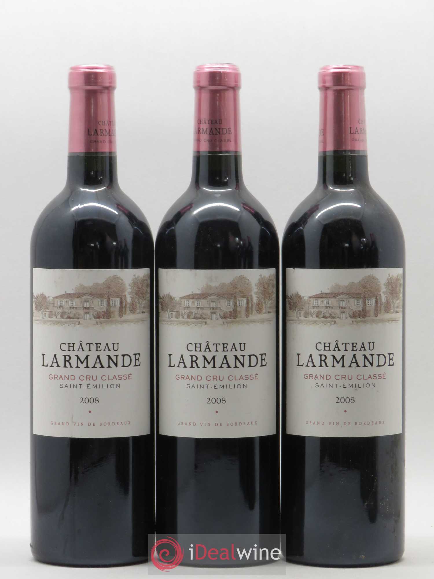 Château Larmande Grand Cru Classé 2008 - Lot de 6 bouteilles - 1