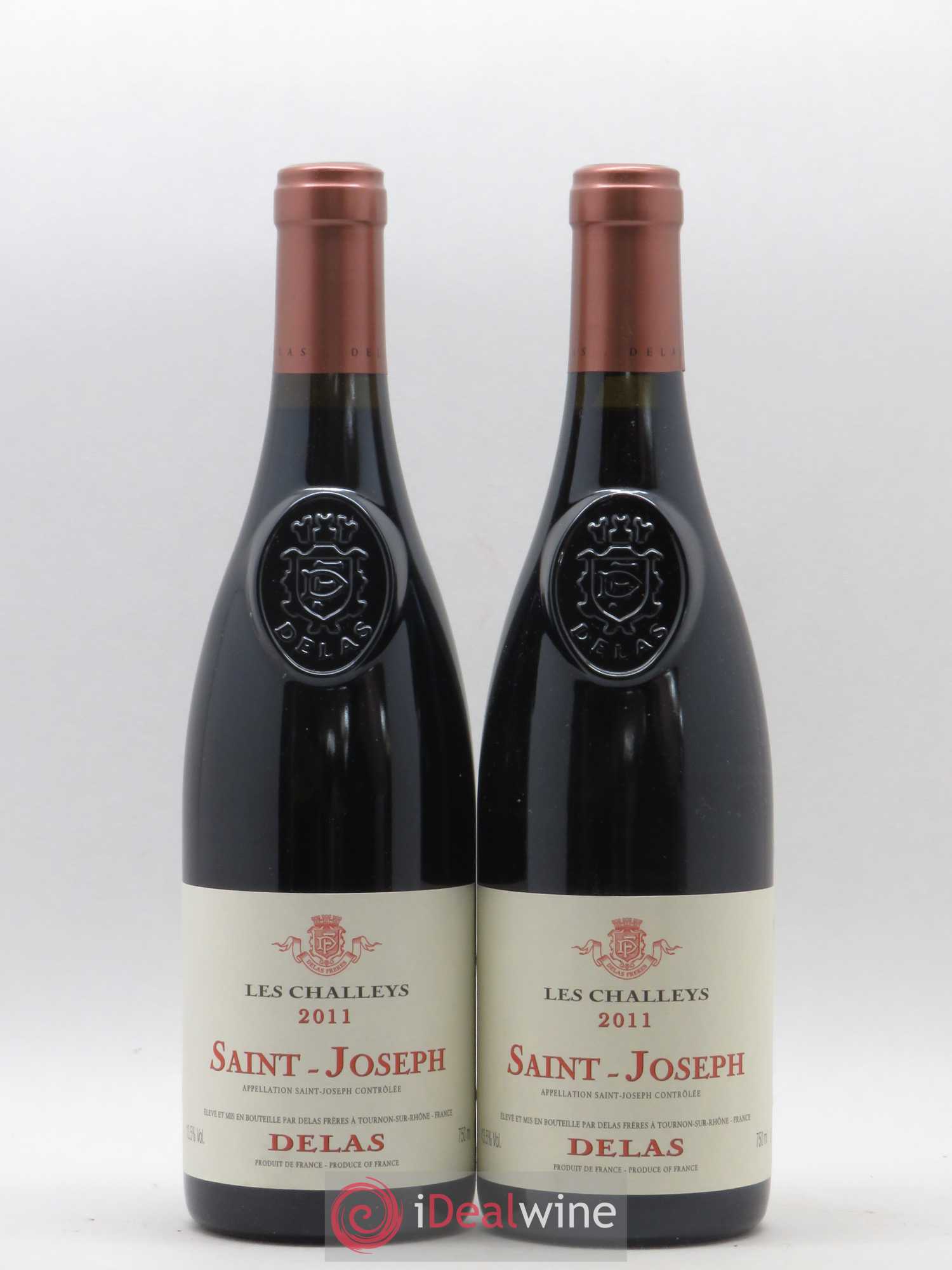 Saint-Joseph Les Challeys Delas Frères 2011 - Lot de 2 bouteilles - 0