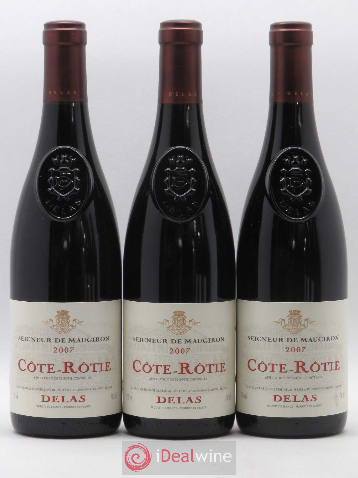 Côte-Rôtie Seigneur de Maugiron Delas Frères 2007 - Lot de 6 bouteilles - 1