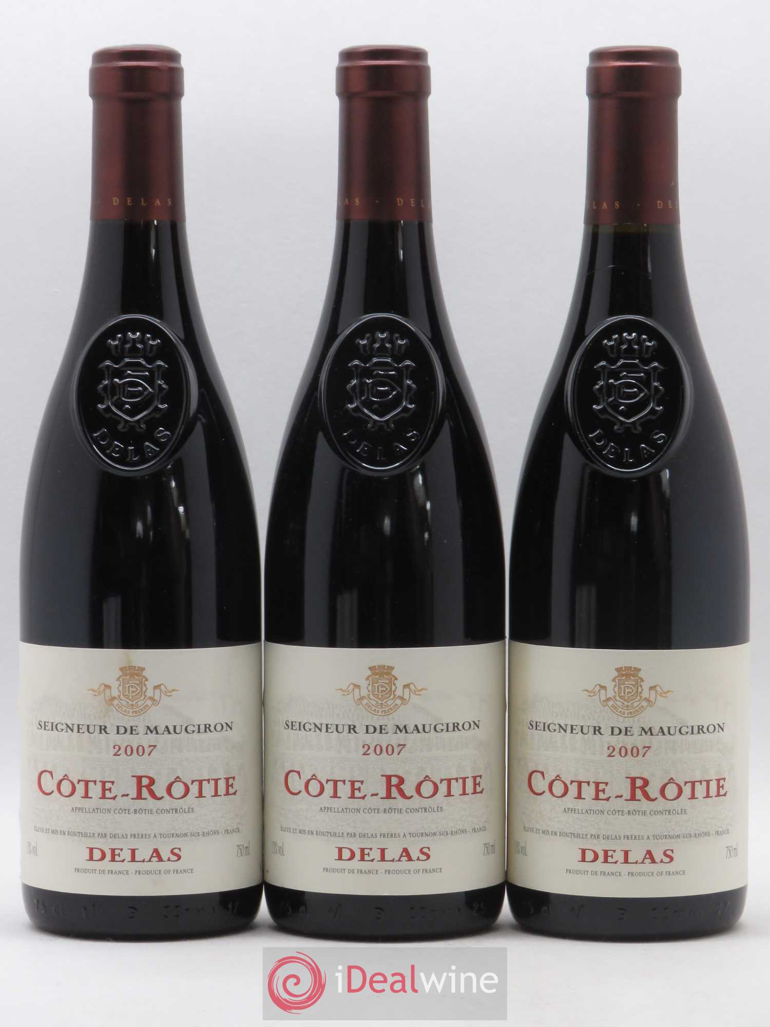 Côte-Rôtie Seigneur de Maugiron Delas Frères 2007 - Lot de 6 bouteilles - 2