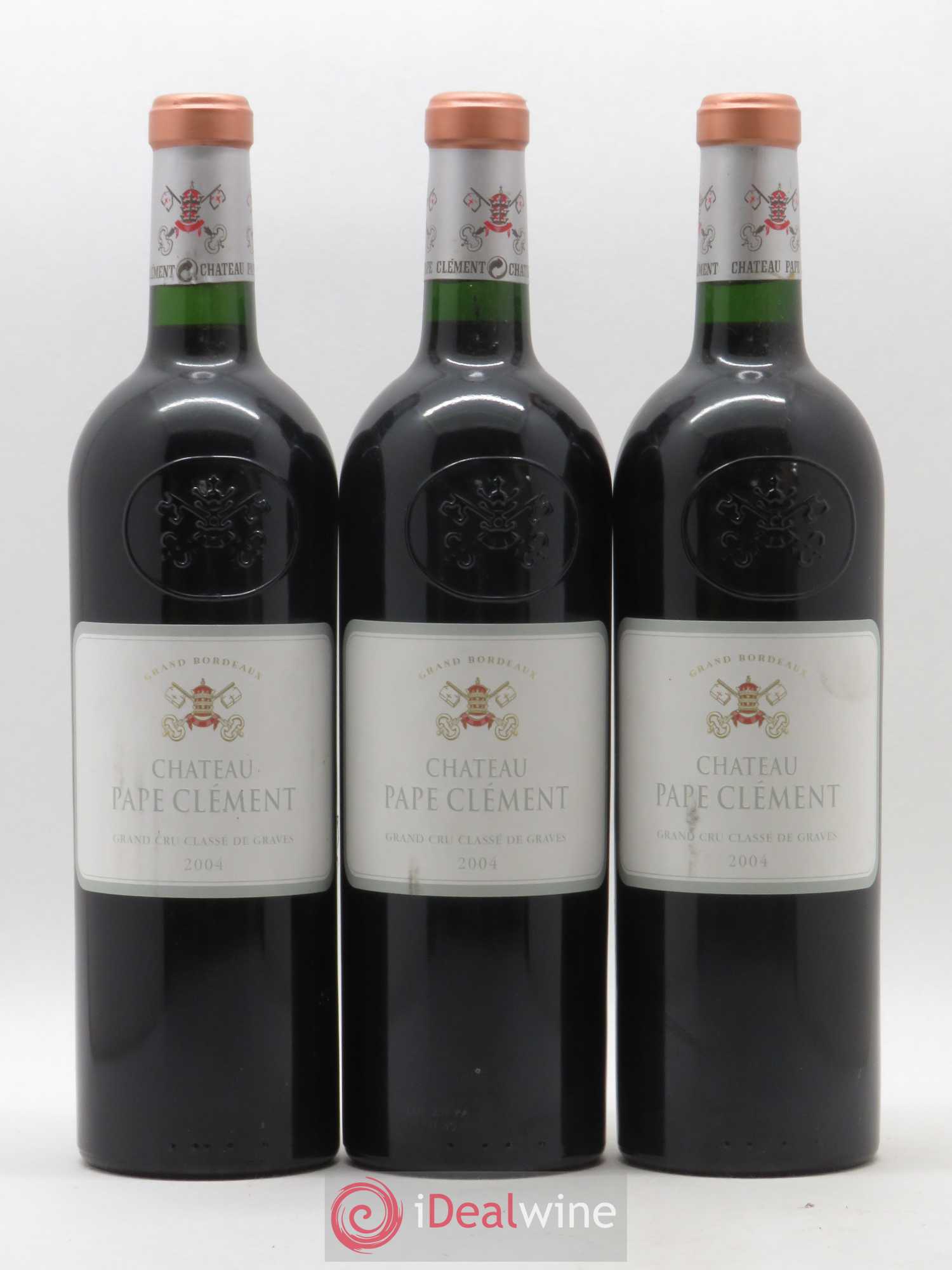 Château Pape Clément Cru Classé de Graves 2004 - Lot de 12 bouteilles - 1