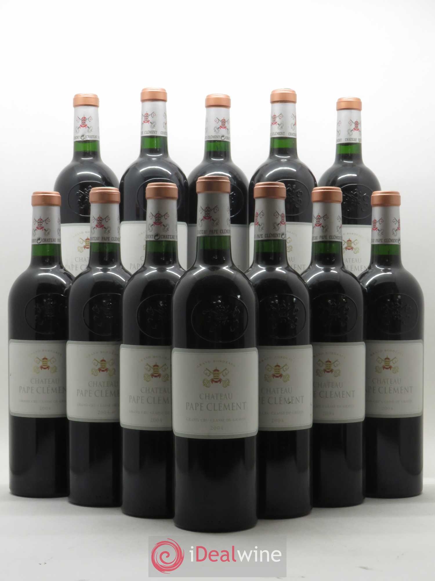 Château Pape Clément Cru Classé de Graves 2004 - Lot de 12 bouteilles - 0