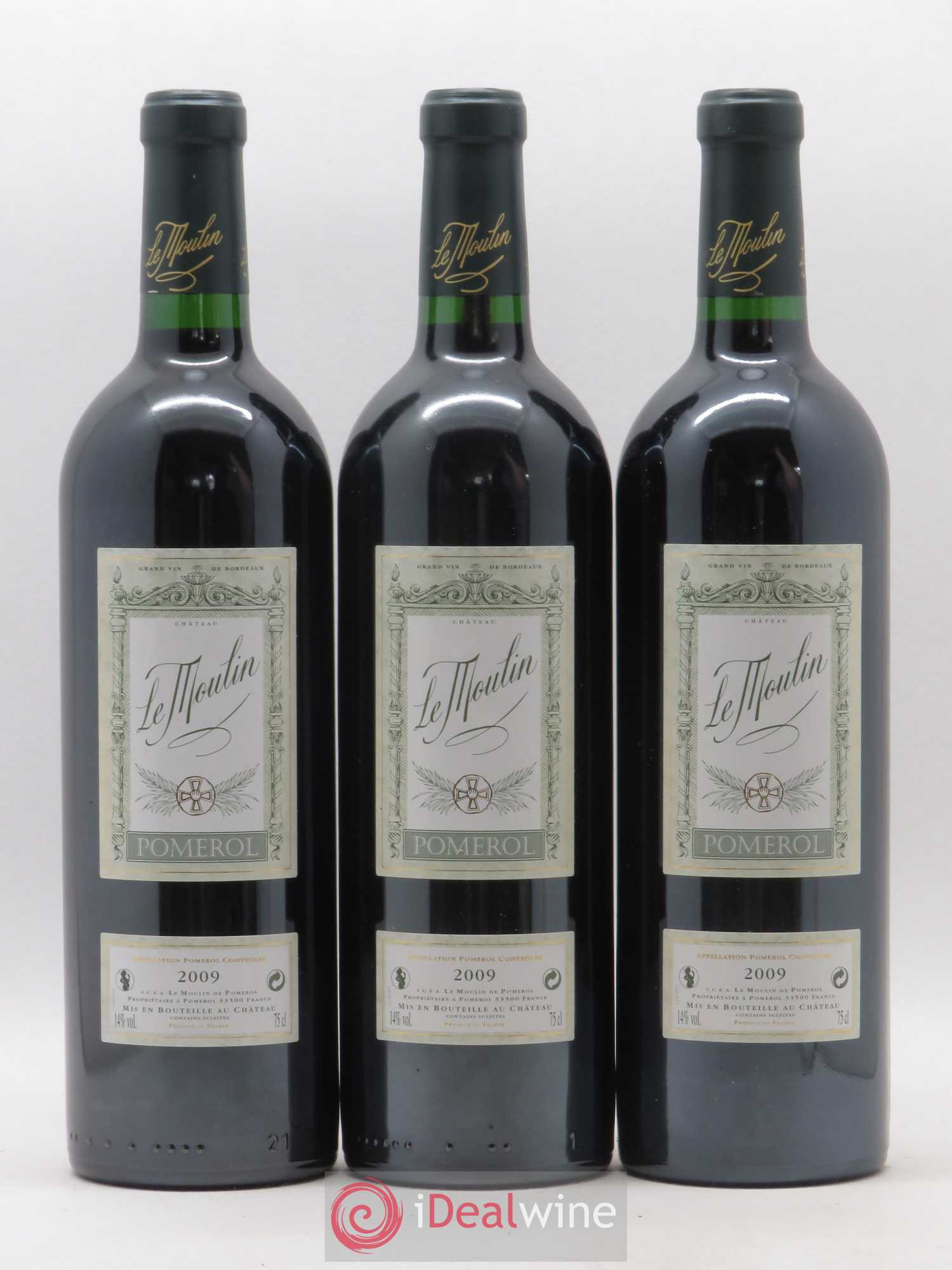 Château le Moulin 2009 - Lot de 12 bouteilles - 1