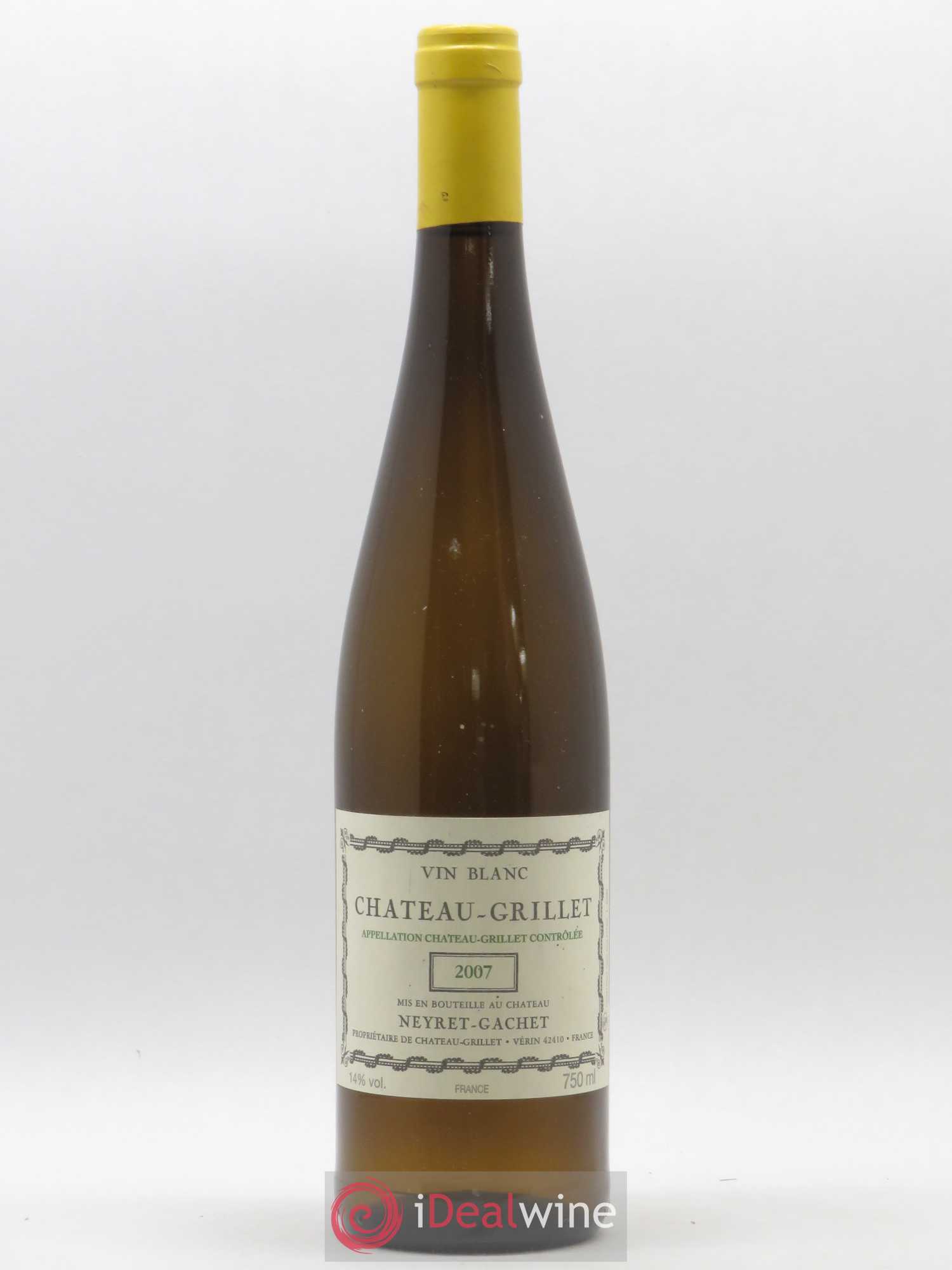 Château Grillet Château-Grillet 2007 - Lot de 1 bouteille - 0