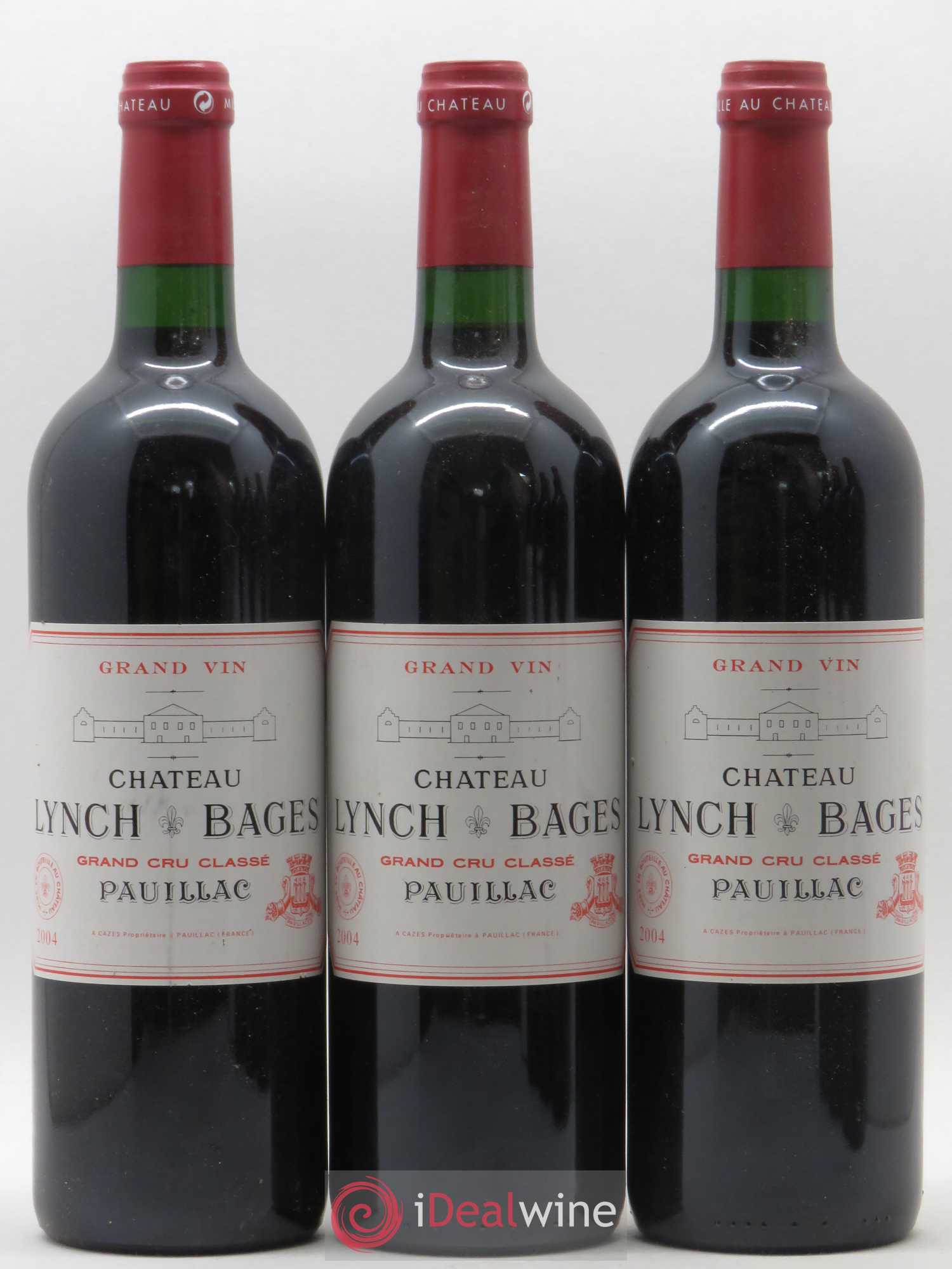 Château Lynch Bages 5ème Grand Cru Classé 2004 - Lot de 6 bouteilles - 1