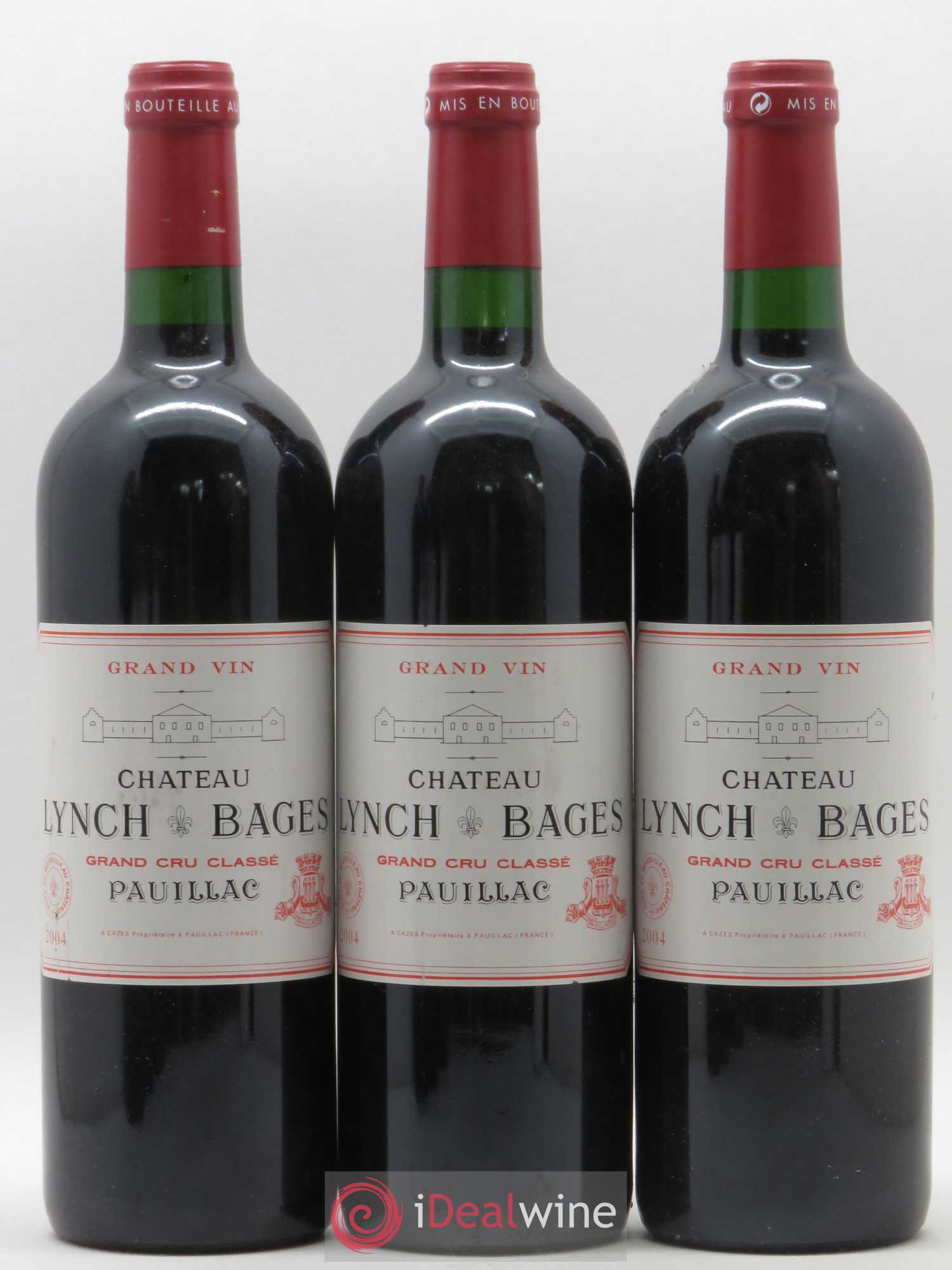 Château Lynch Bages 5ème Grand Cru Classé 2004 - Lot de 6 bouteilles - 2