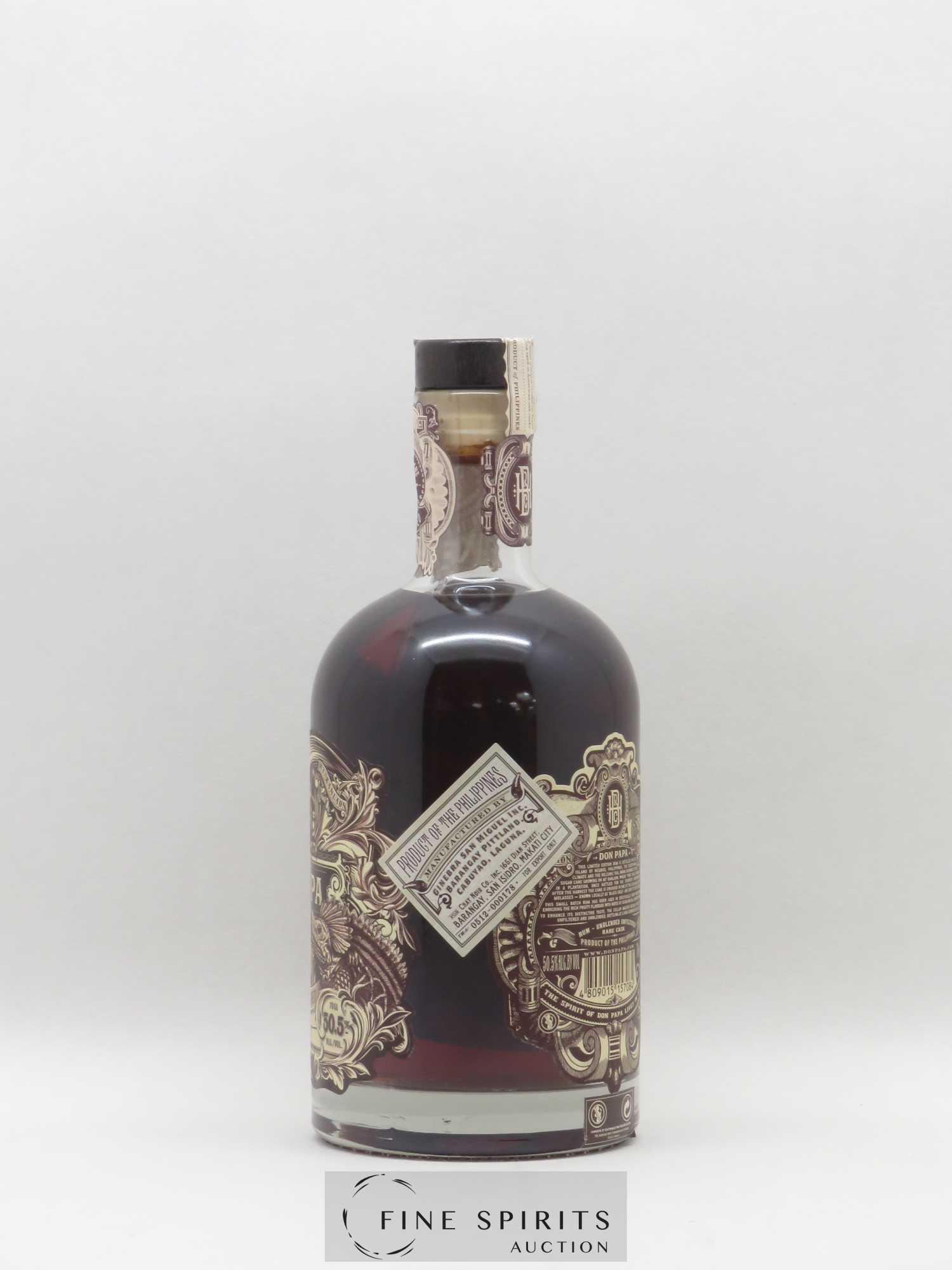 Don Papa Of. Rare Cask Unblended Unfilterred - Lot de 1 bouteille - 2