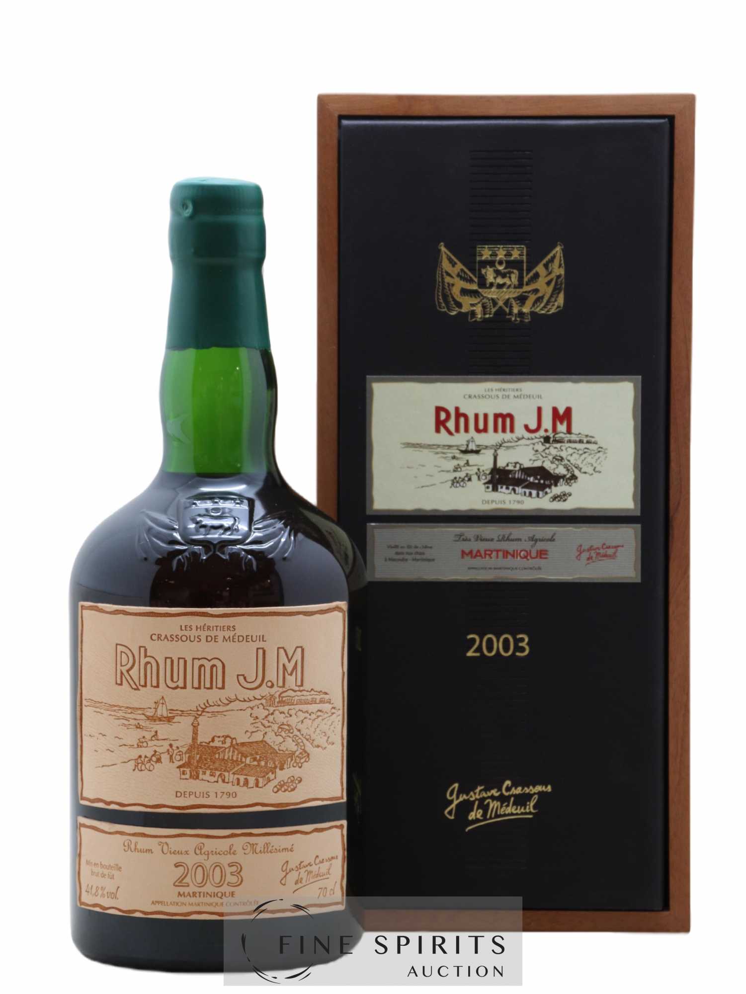 J.M 15 years 2003 Of. bottled 2020 Brut de Fût - Lot de 1 bouteille - 0
