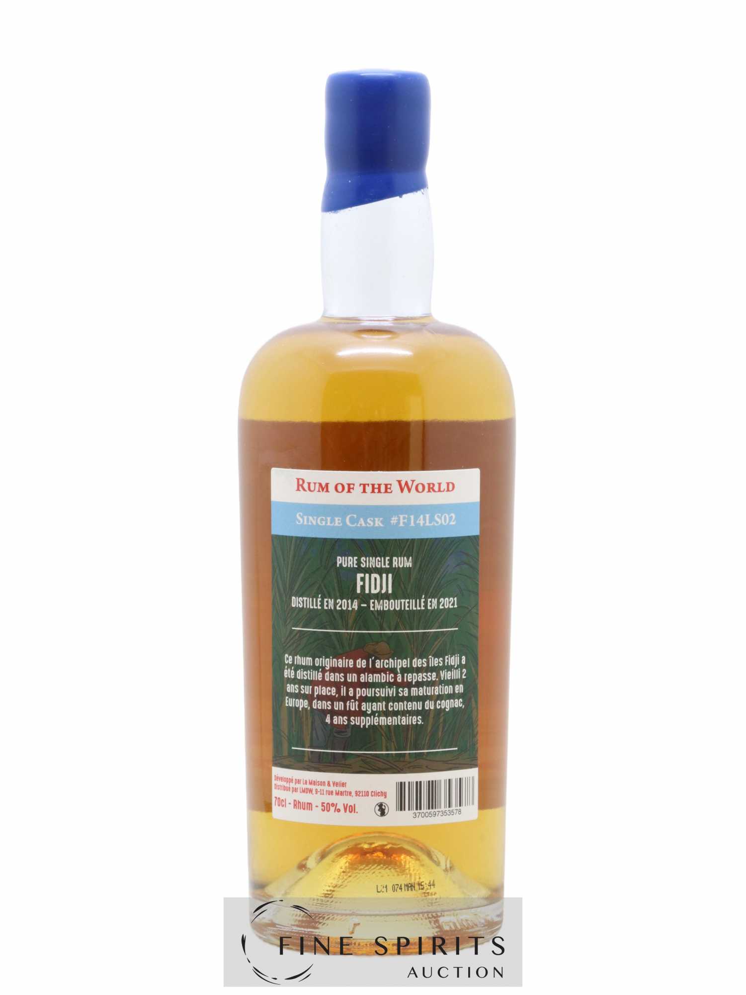 Rum Of The World 2014 Of. Fidji Single Cask n°F14LS02 - bottled 2021 LMDW - Lot de 1 bouteille - 2