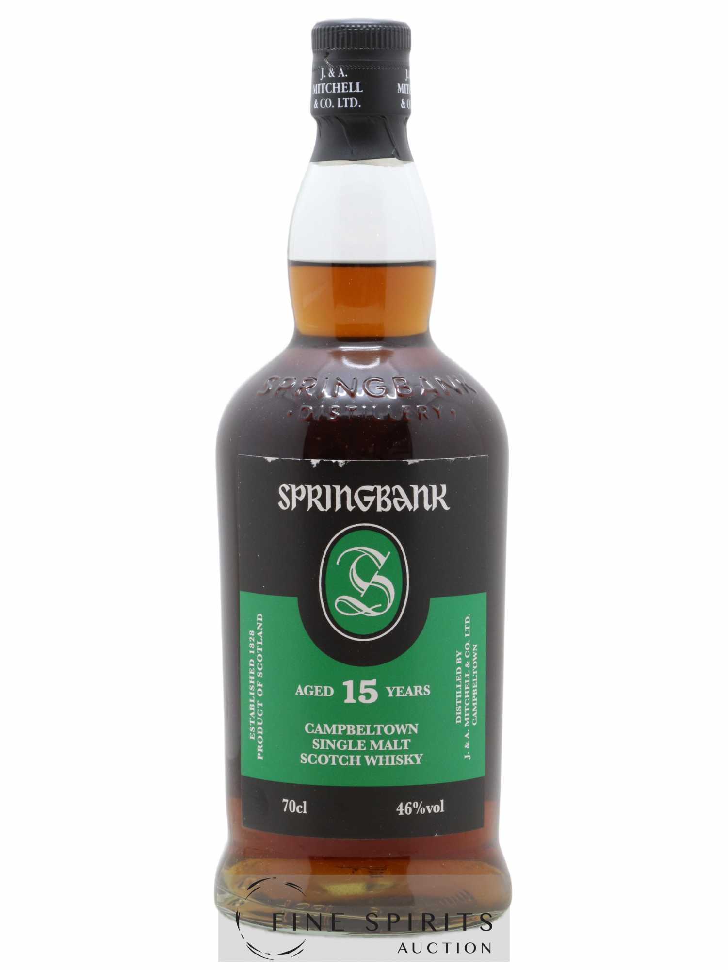 Springbank 15 years Of. Green Label - Posten von 1 Flasche - 0