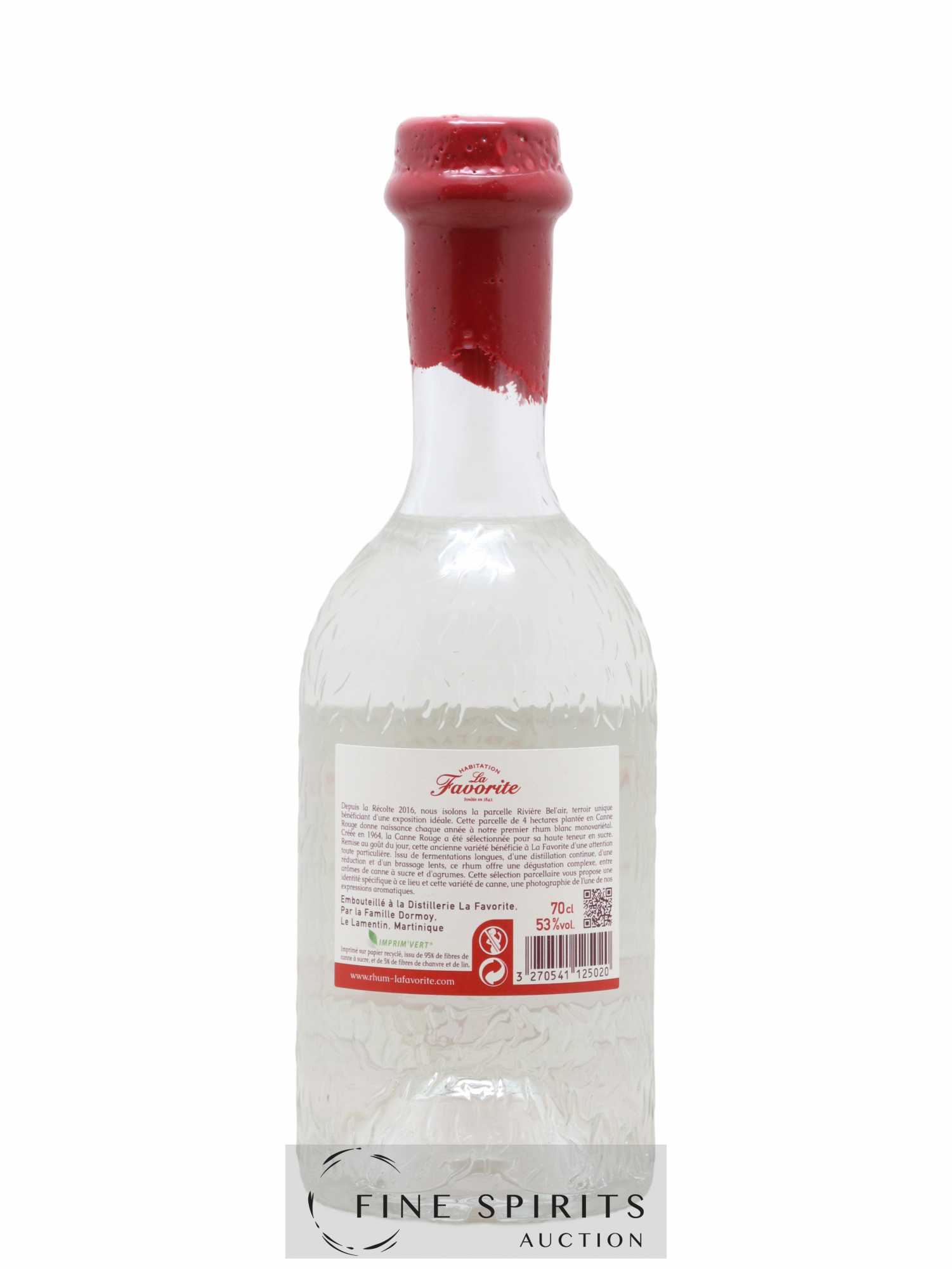La Favorite 2020 Of. Rivière Bel'Air One of 8500 - bottled 2020 - Lot de 1 bouteille - 2
