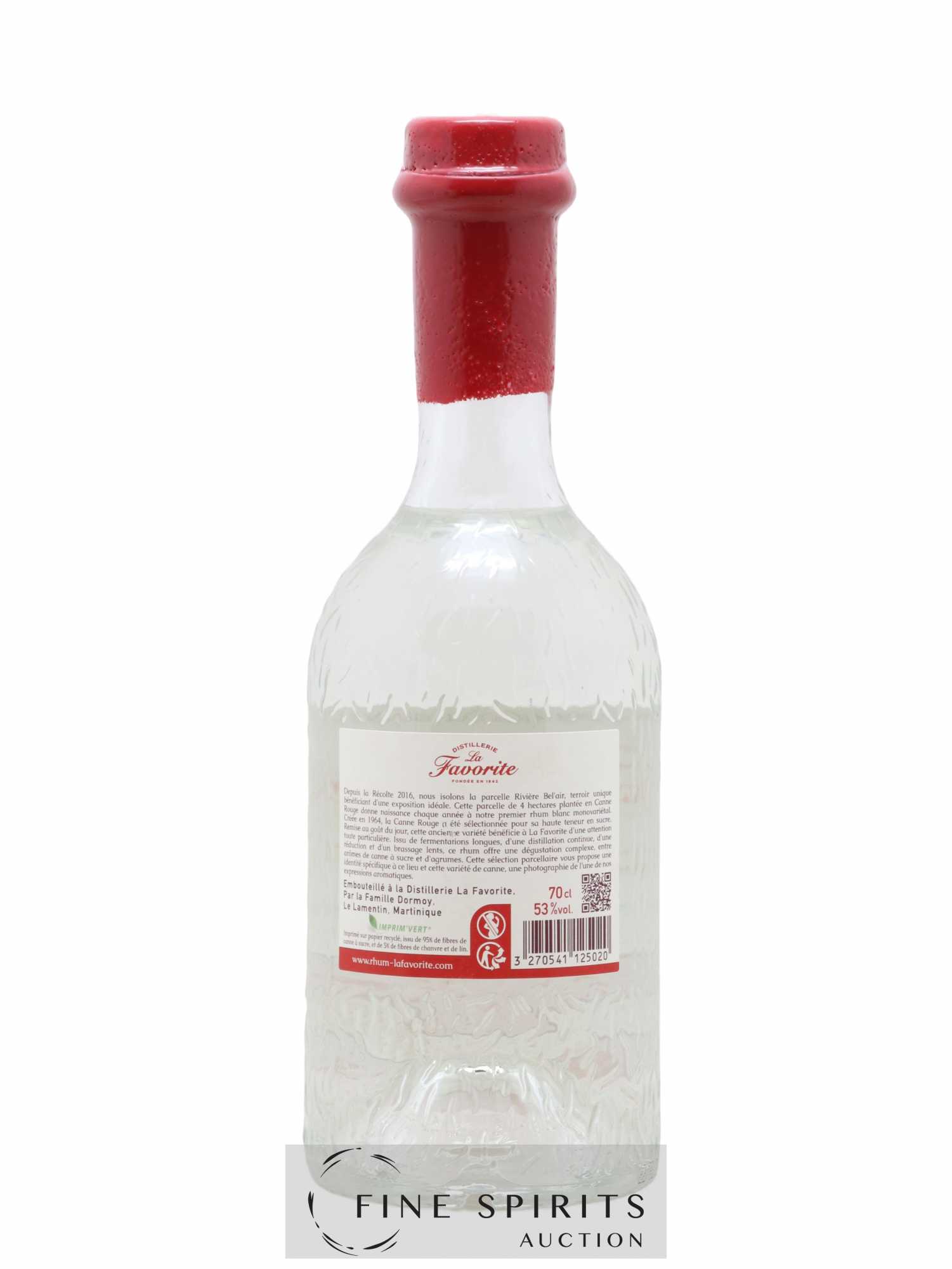 La Favorite 2021 Of. Rivière Bel'Air One of 8100 - bottled 2022 - Lot de 1 bouteille - 2