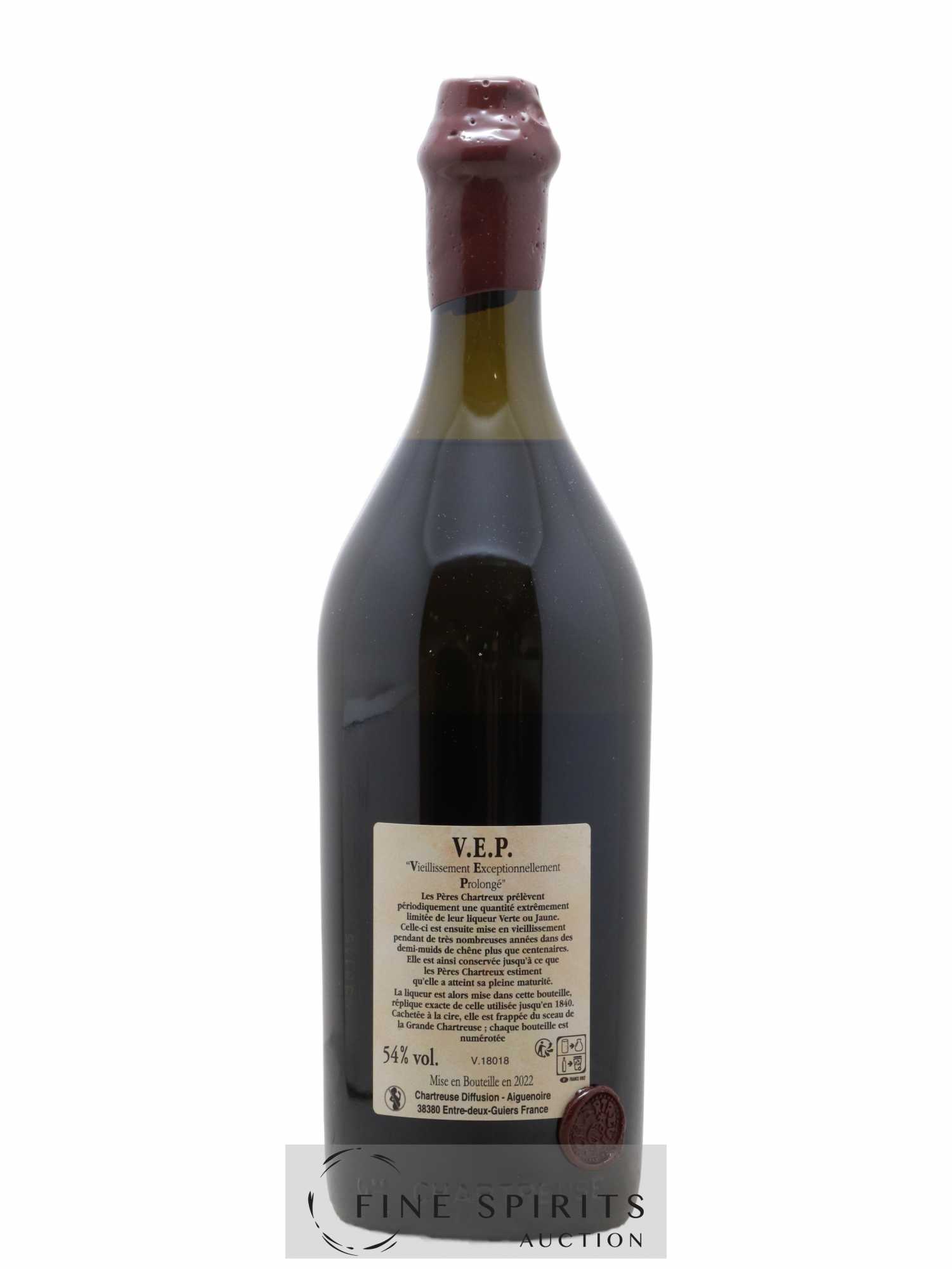 Chartreuse Of. Verte V.E.P. Mise 2022 - Lot de 1 bouteille - 2